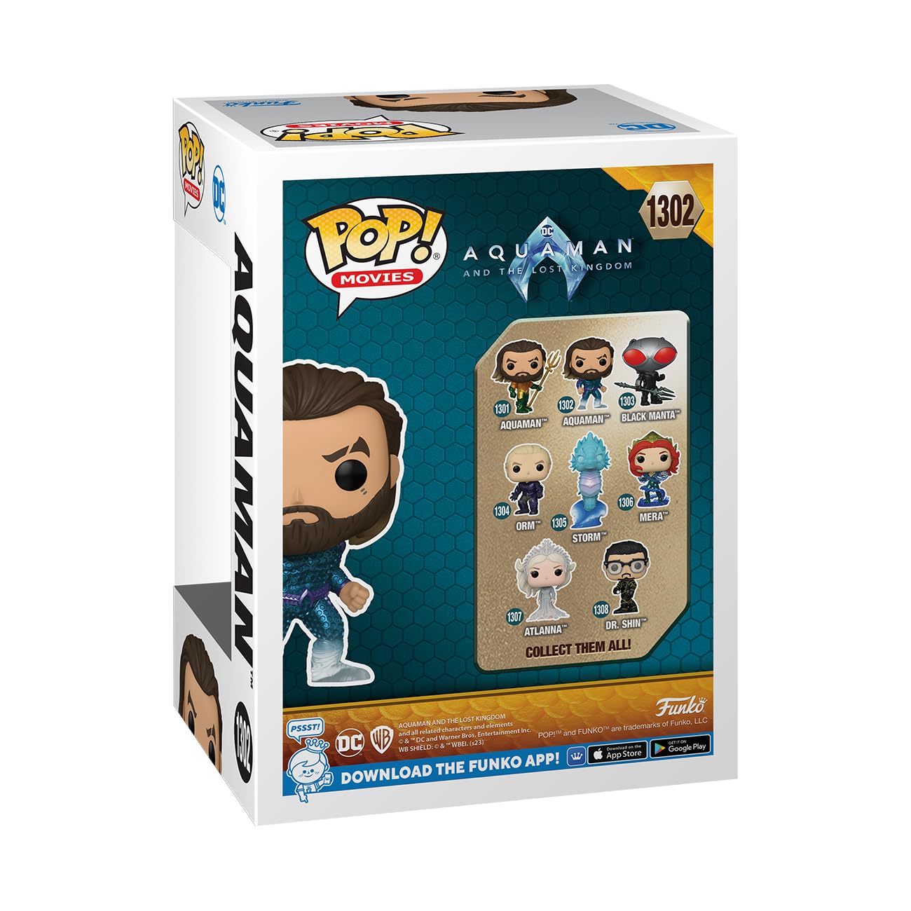 Funko Pop! Movies: DC - Aquaman Stealth Suit Vinyl Figure 11