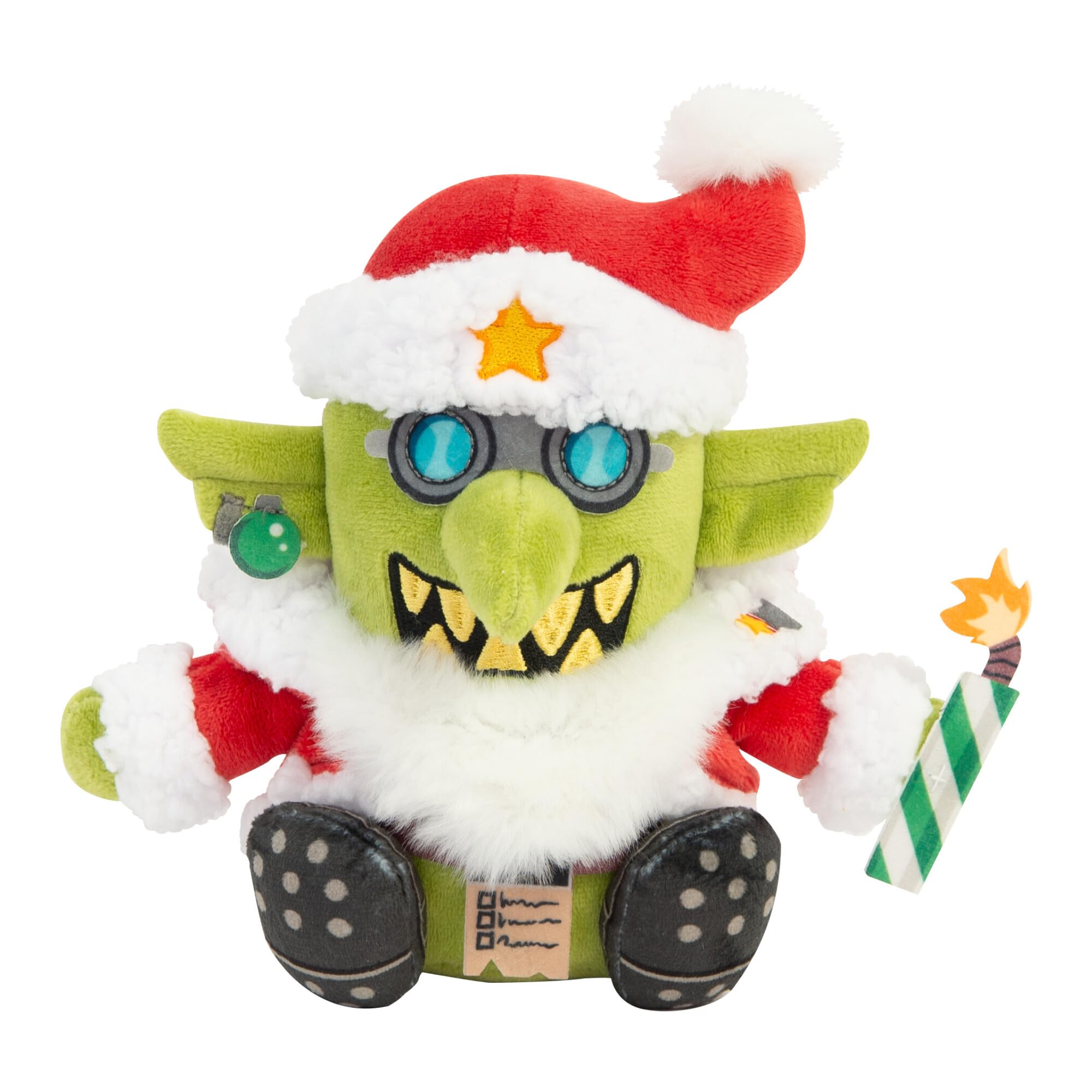 TOMY Warhammer Da Red Gobbo Plush Collectible Soft Toy 8