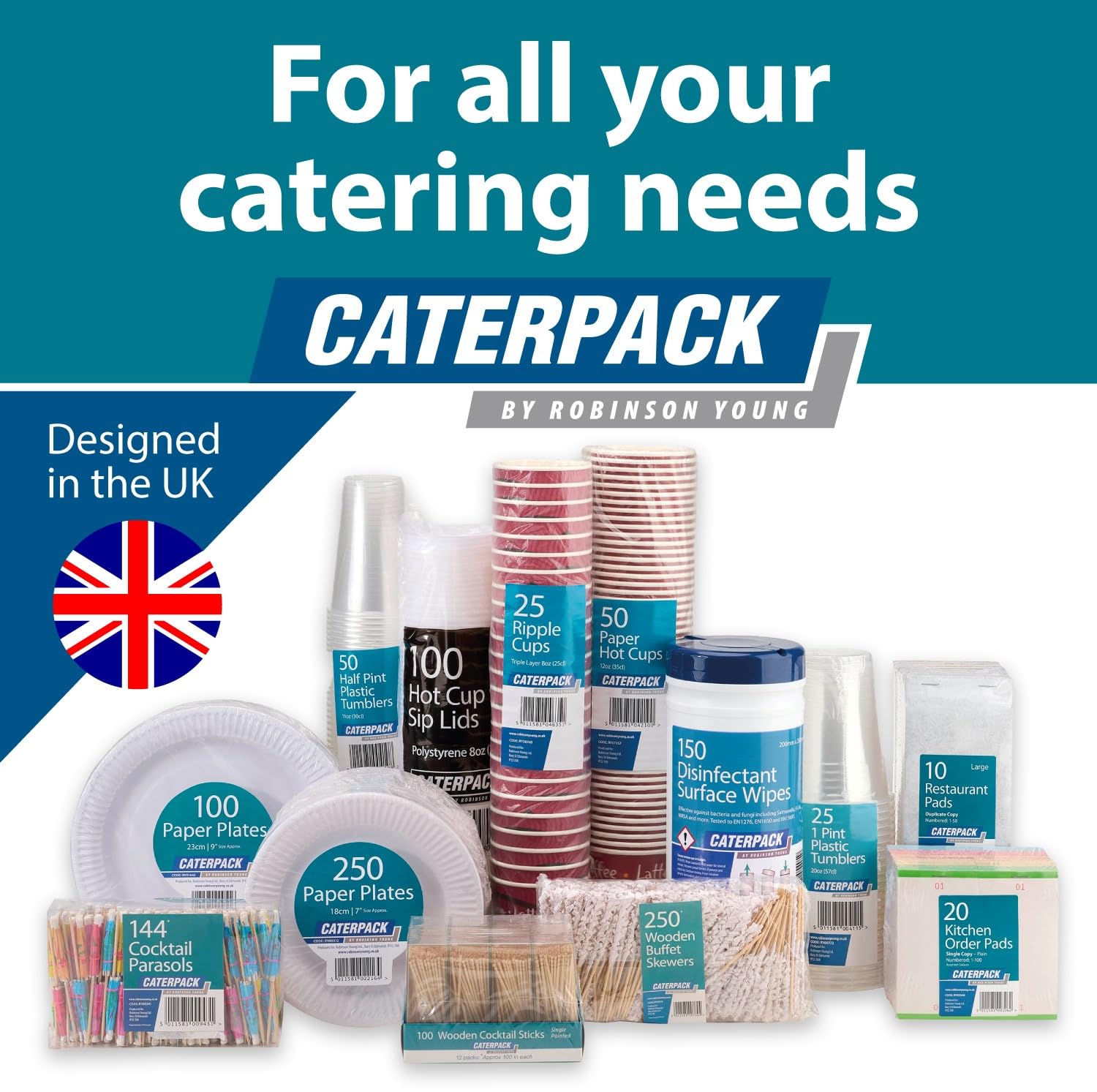 Caterpack by Robinson Young Medium Freezer Bags with Twist Ties, Pack of 100 4