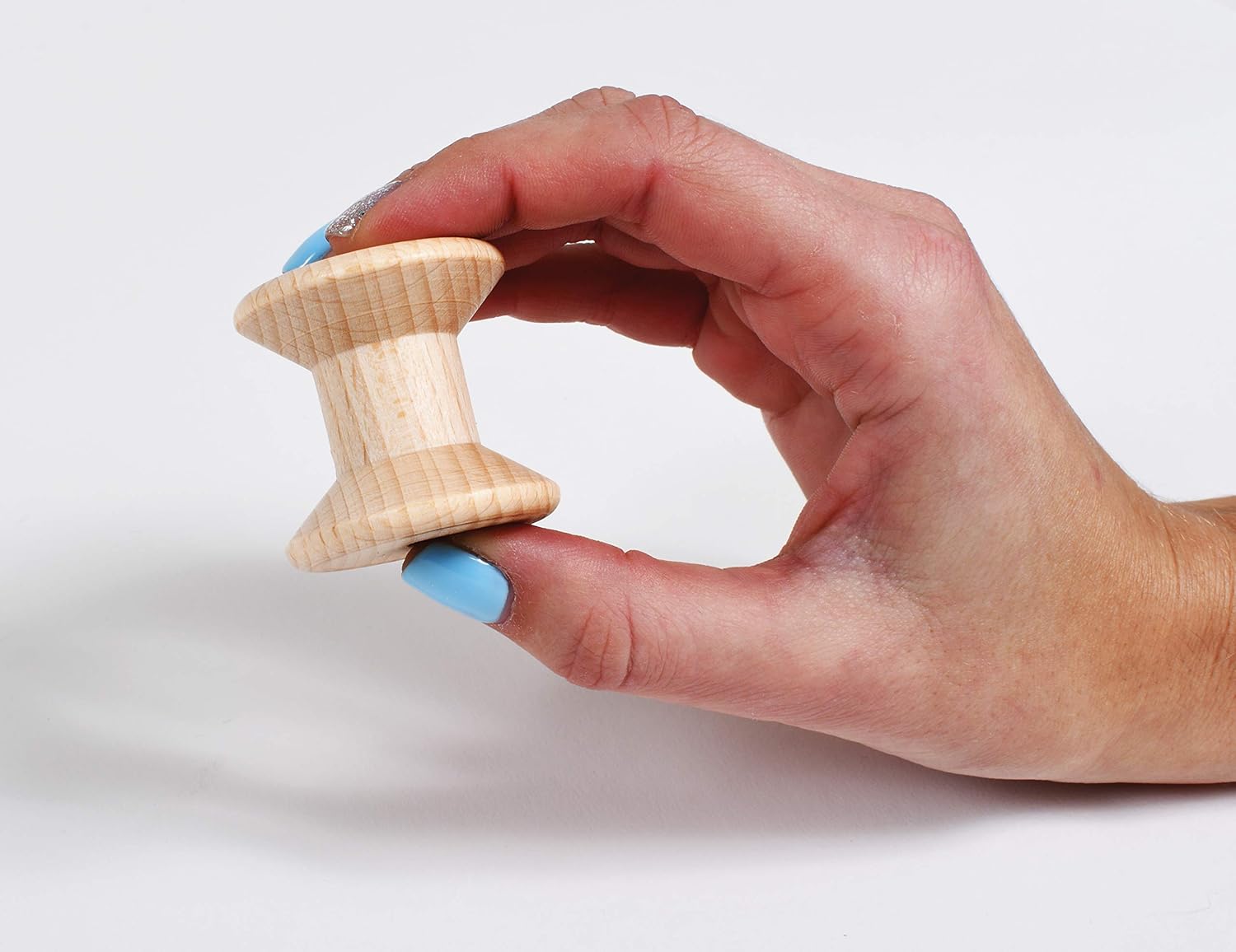 TickiT Natural Wooden Spools - Heuristic Play Set for Toddlers 8