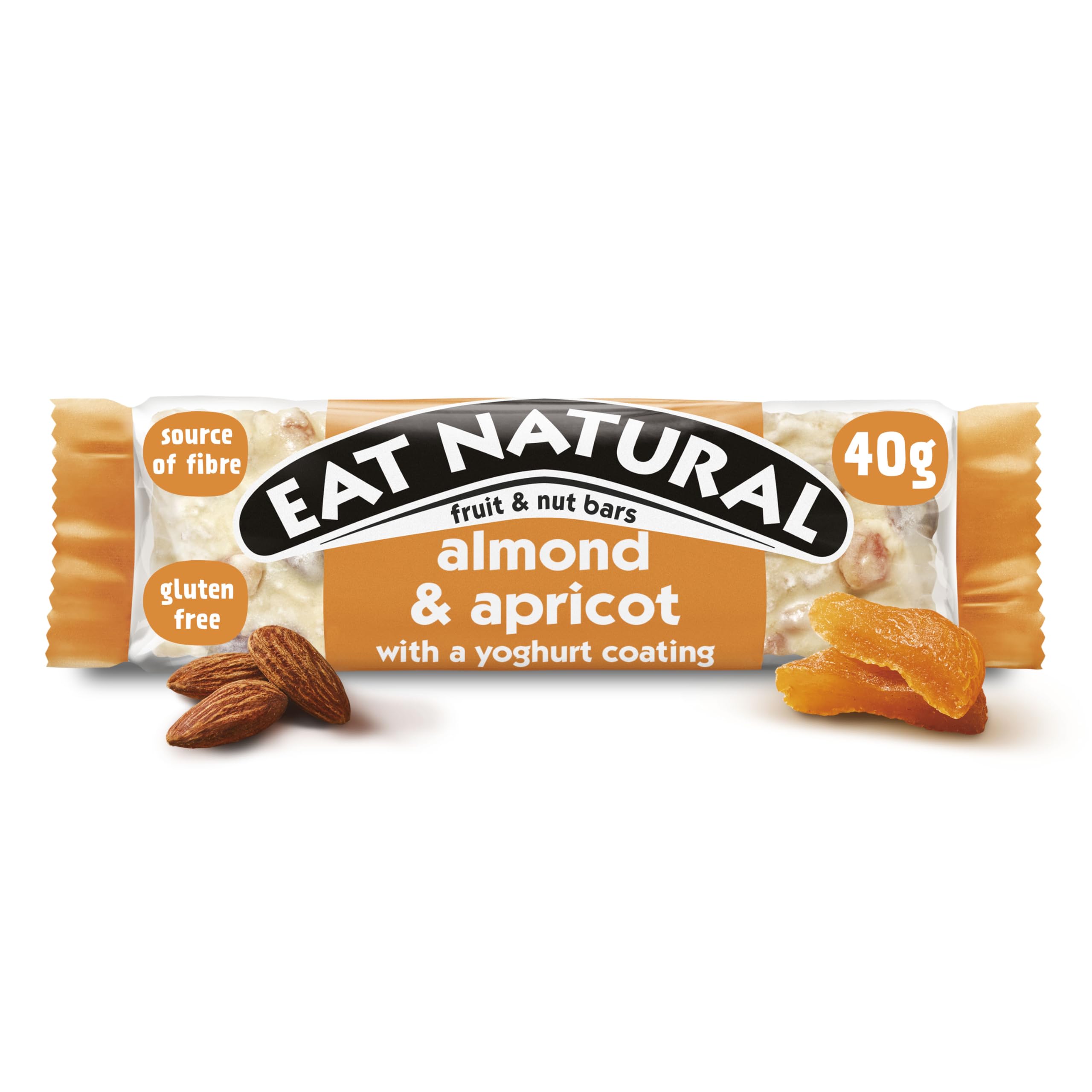 Eat Natural Almond & Apricot Yoghurt Coated Fruit & Nut Bars 12 x 40g