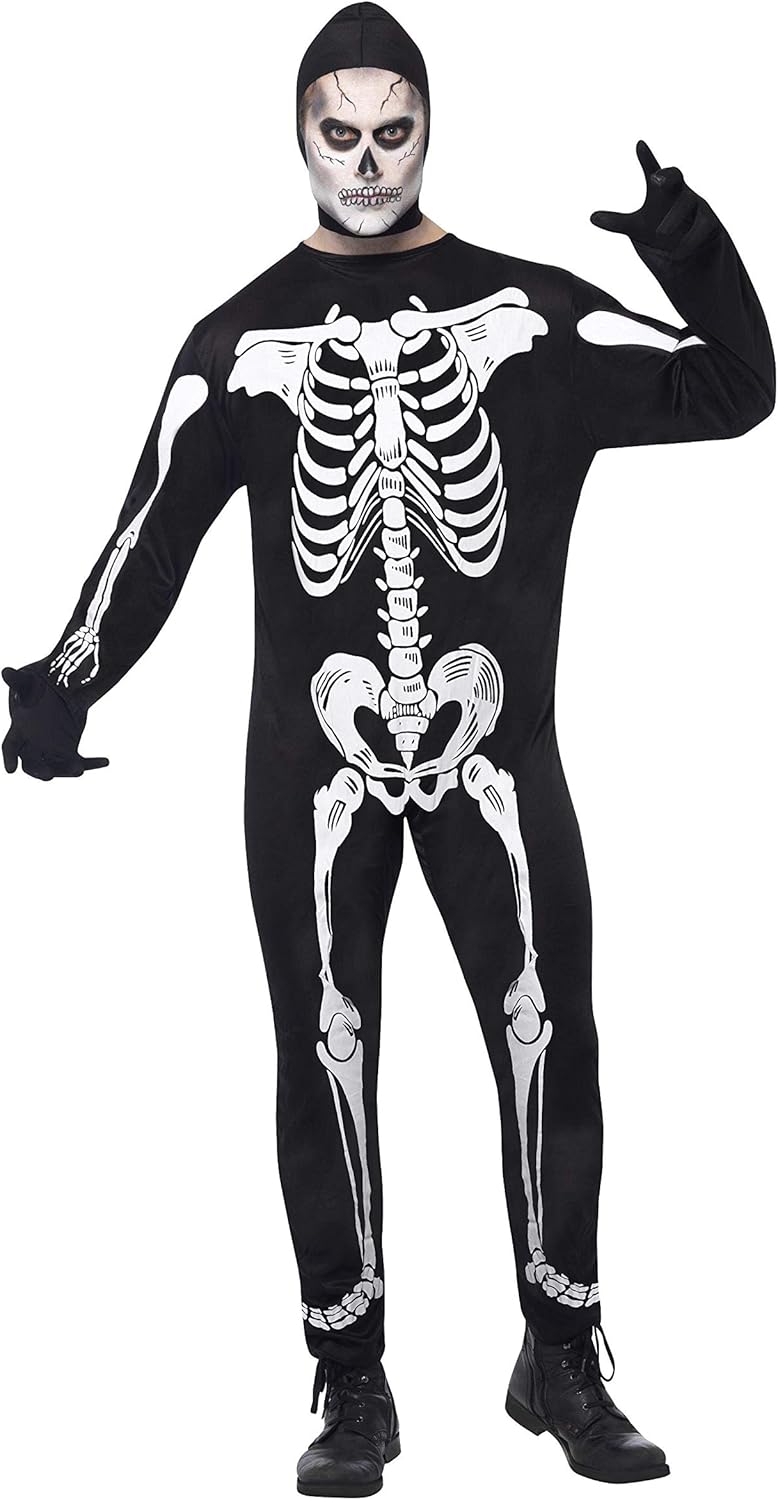 Smiffys Skeleton Costume - Adult Men's Size M 4