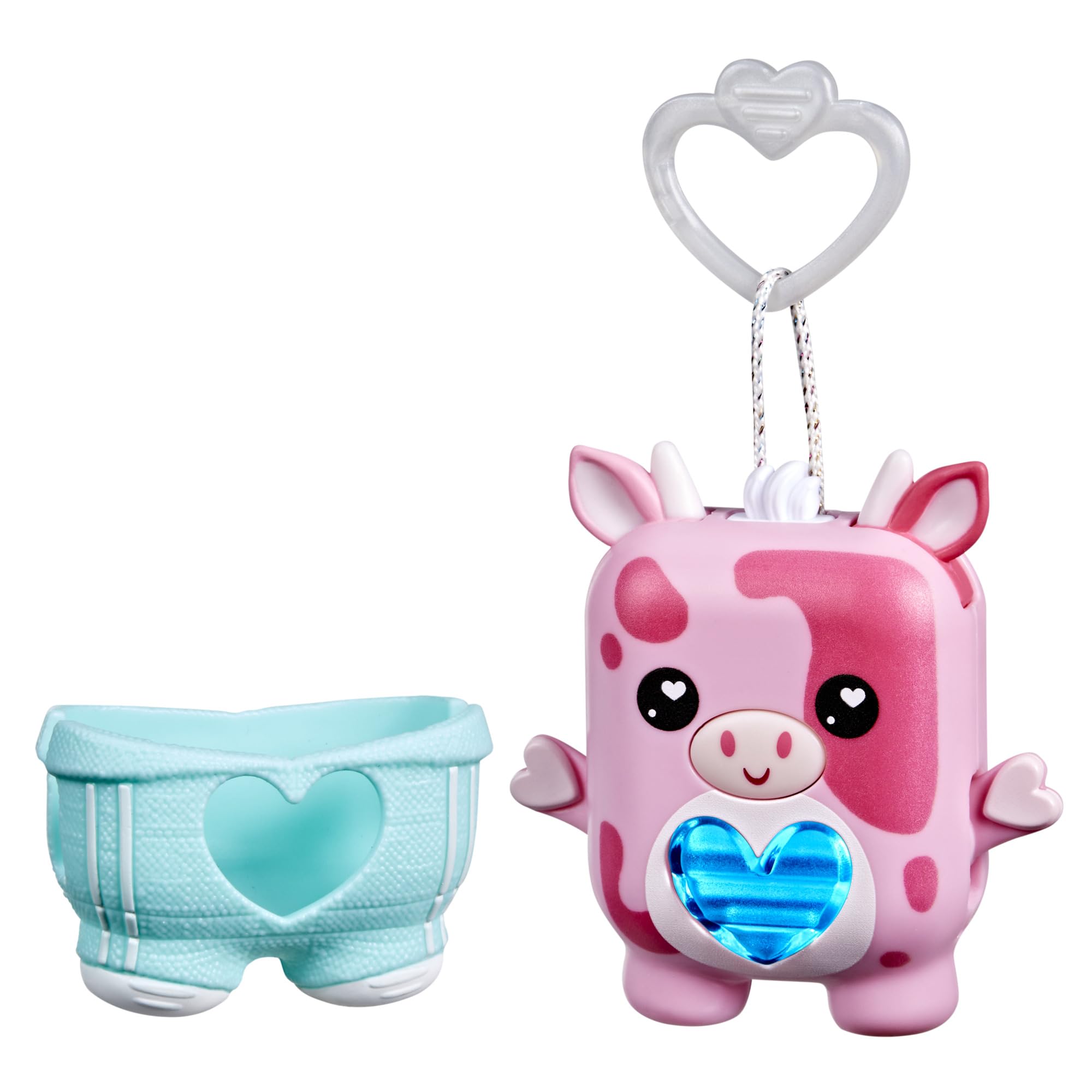 Hasbro Nano-Mals Mootilda the Pink Cow - Electronic Fidget Pet for Kids 5+ 10