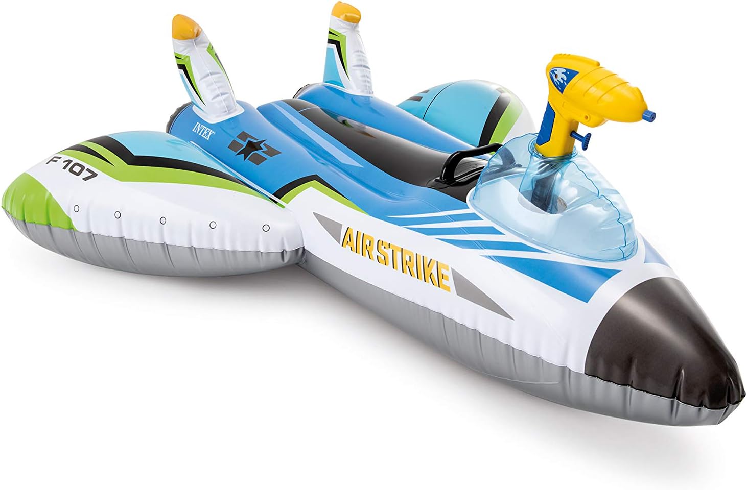 Intex 57536NP Water Gun Plane Ride-On - Inflatable Outdoor Water Toy for Kids 7