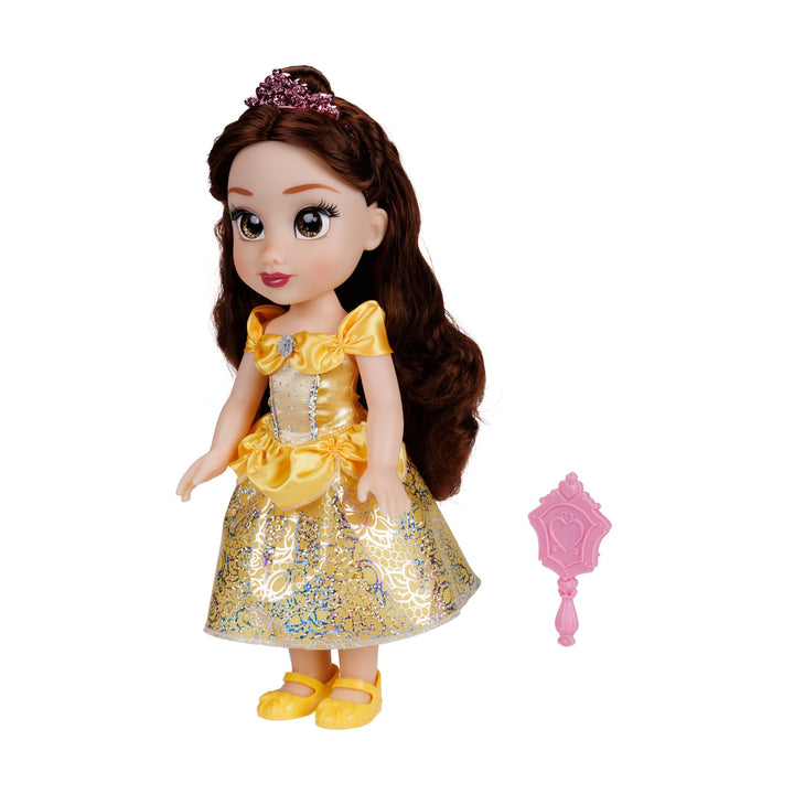 JAKKS Pacific Disney Princess Belle Fashion Doll with Royal Reflection Eyes and Holofoil Skirt (230134)