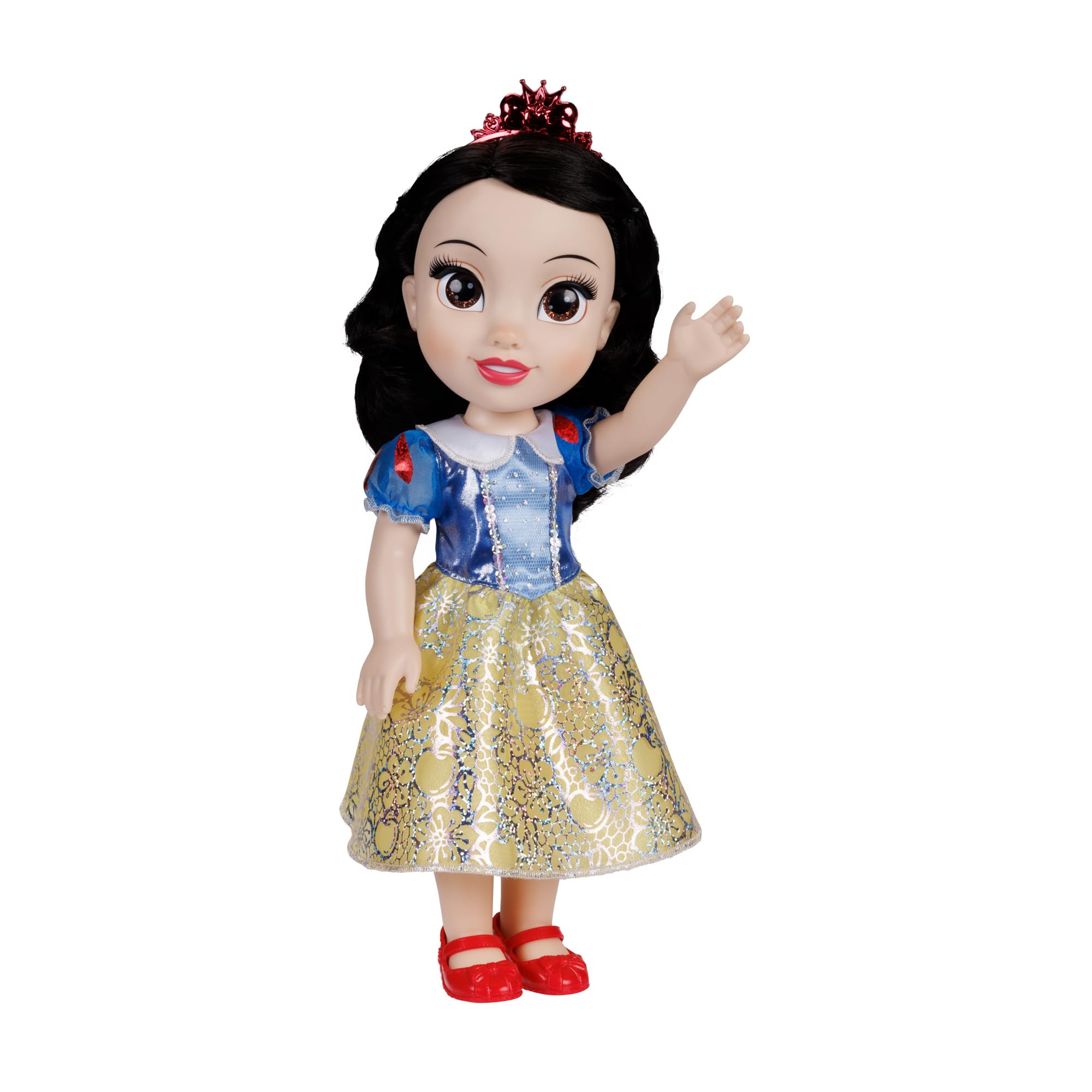 Disney Princess Snow White Fashion Doll - 14"/35cm Tall, Platinum Holofoil Dress | Ages 3+