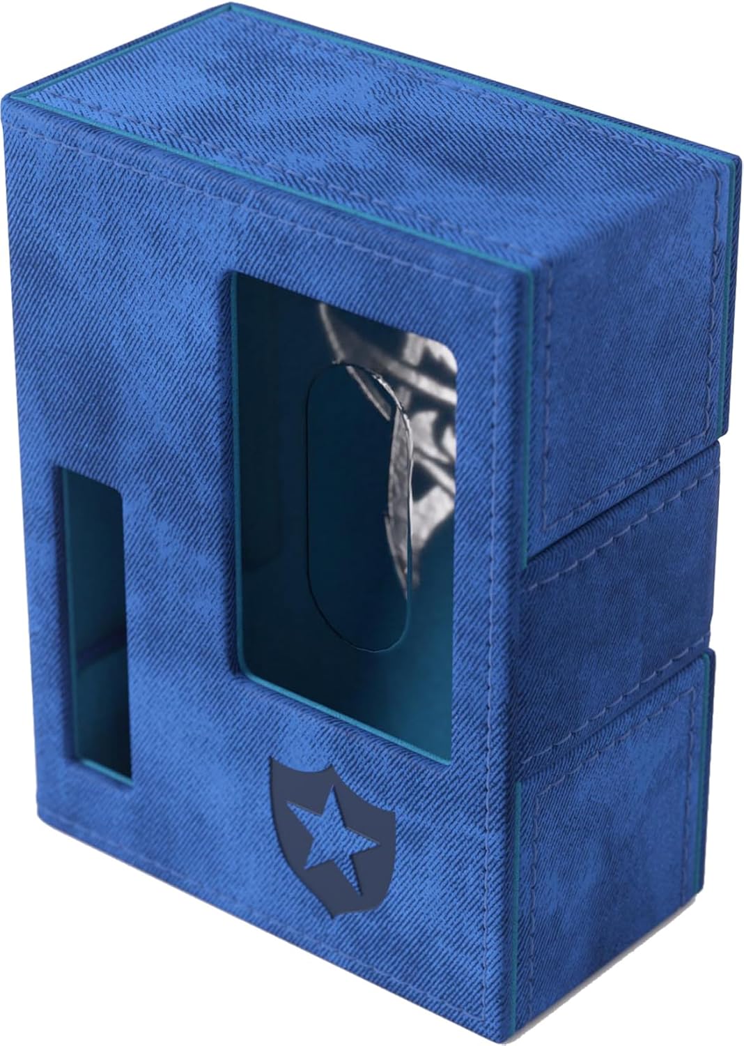 Gamegenic Arkham Horror Investigator Deck Tome - Blue Deck Box for Card Storage