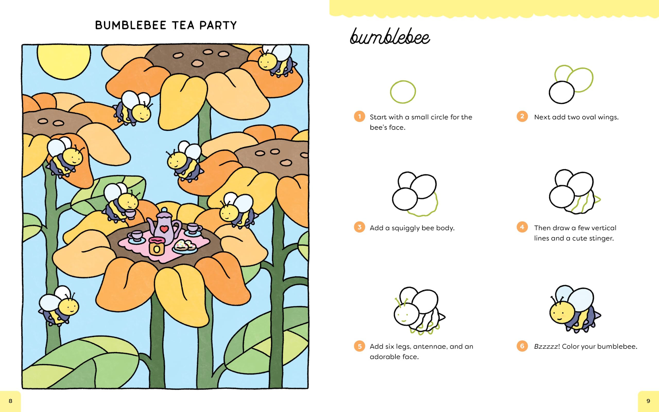 Bobbie Goods Sunshine Coloring & Drawing Book with Bonus Coloring Pad | Paperback 4