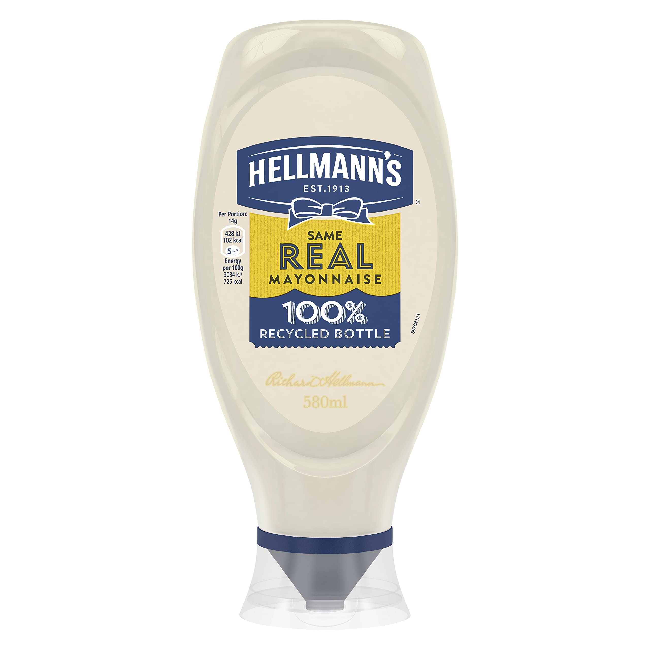 Hellmann's - Real Mayonnaise 580 ml
