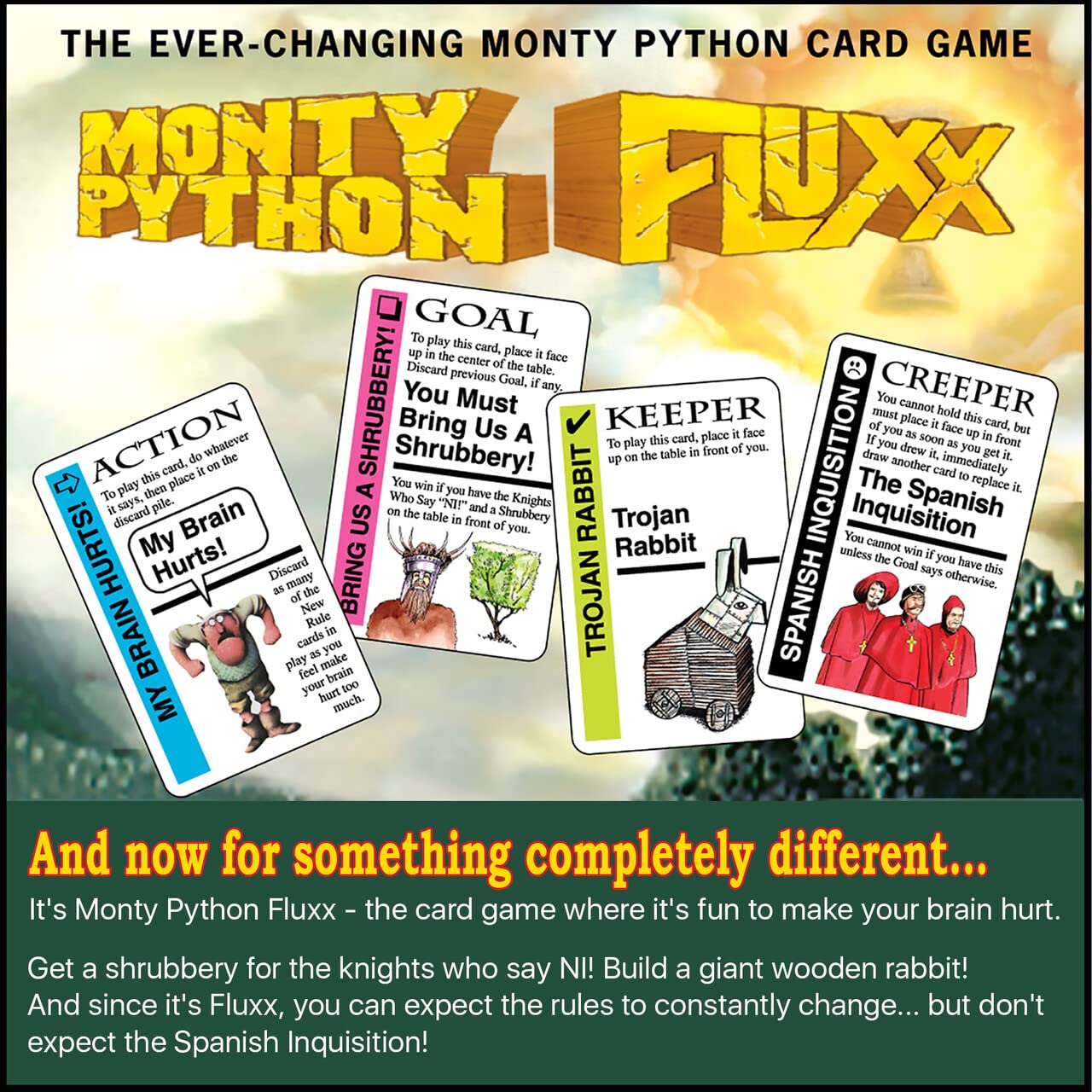 Looney Labs Monty Python Fluxx Card Game (LOO036) 5