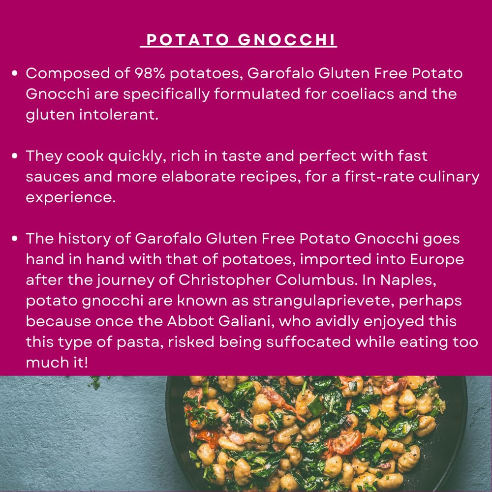 Garofalo Gluten Free Potato Gnocchi 400g 5