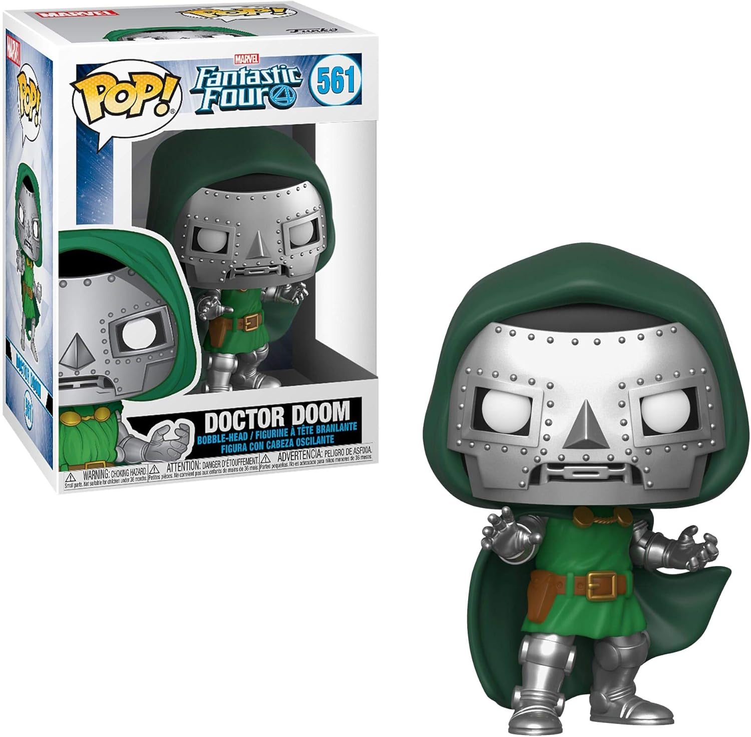 Funko Pop! Marvel: Fantastic Four - Doctor Doom Vinyl Figure (44991) 4