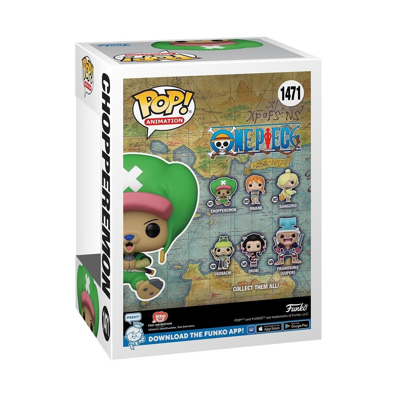Funko Pop! Animation: One Piece - Tony Tony Chopperemon (Wano) Vinyl Figure 10