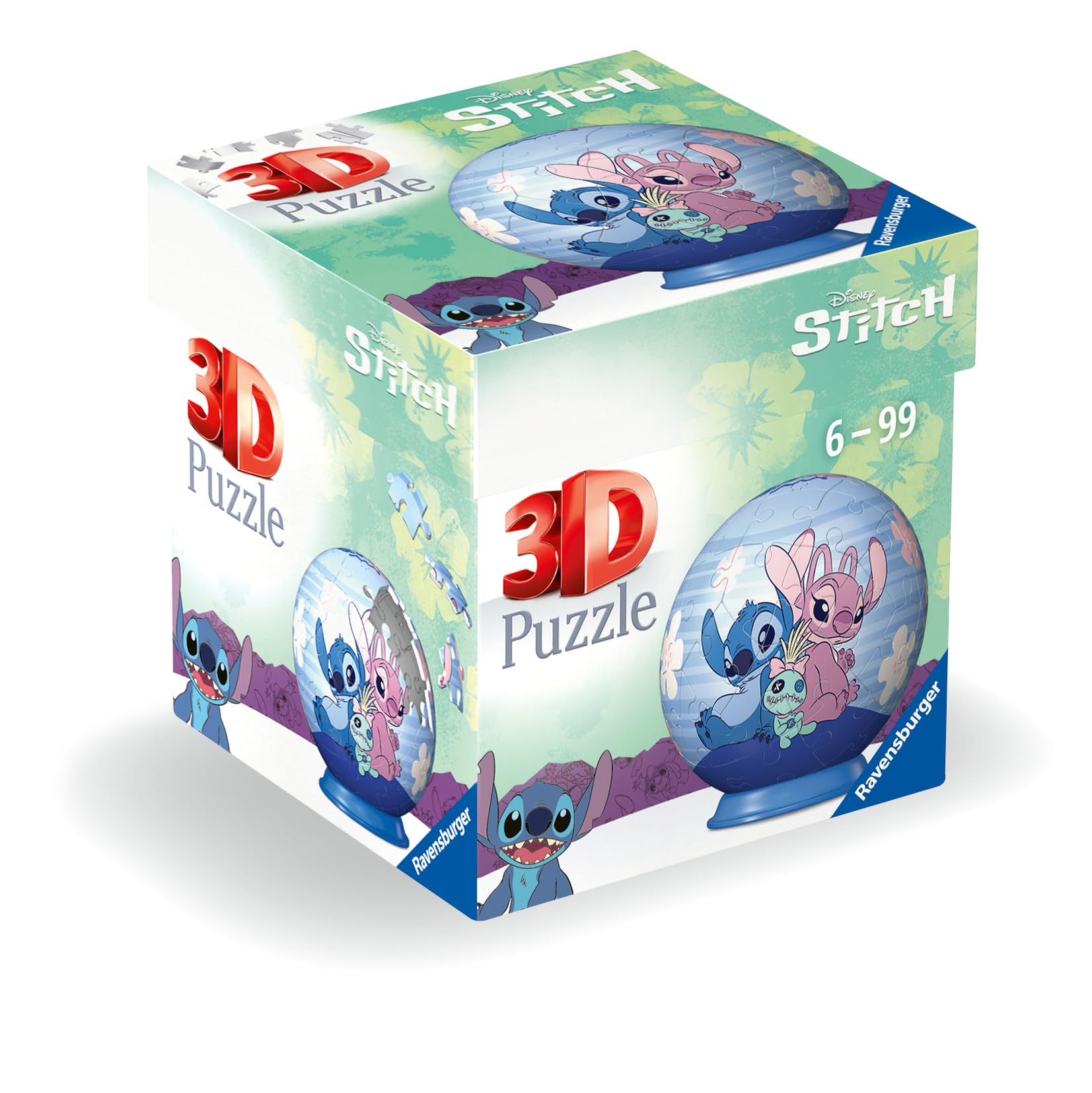 Ravensburger Disney Stitch and Friends 3D Jigsaw Puzzle 7