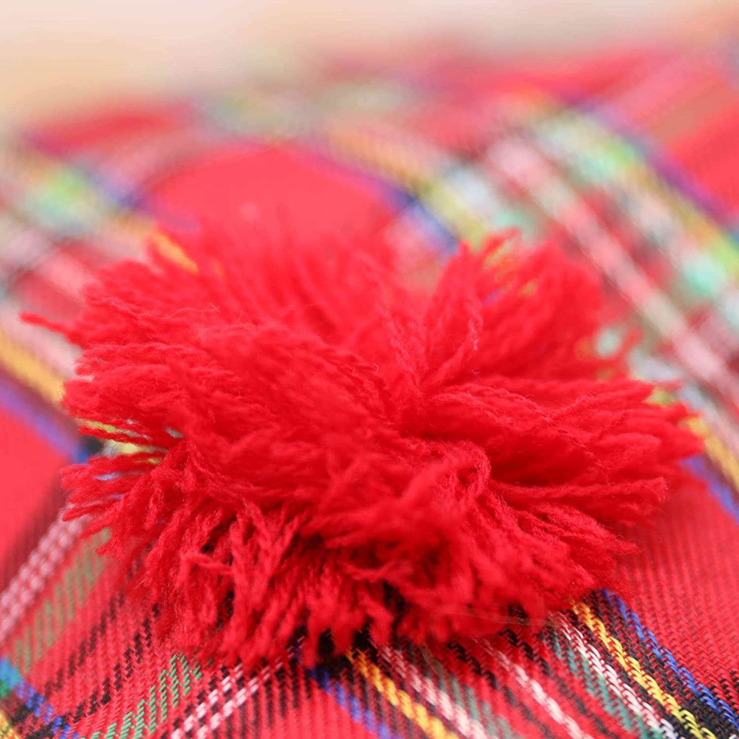 Bristol Novelty BH124 Scots Tartan Hat with Ginger Hair, Mens, One Size 3