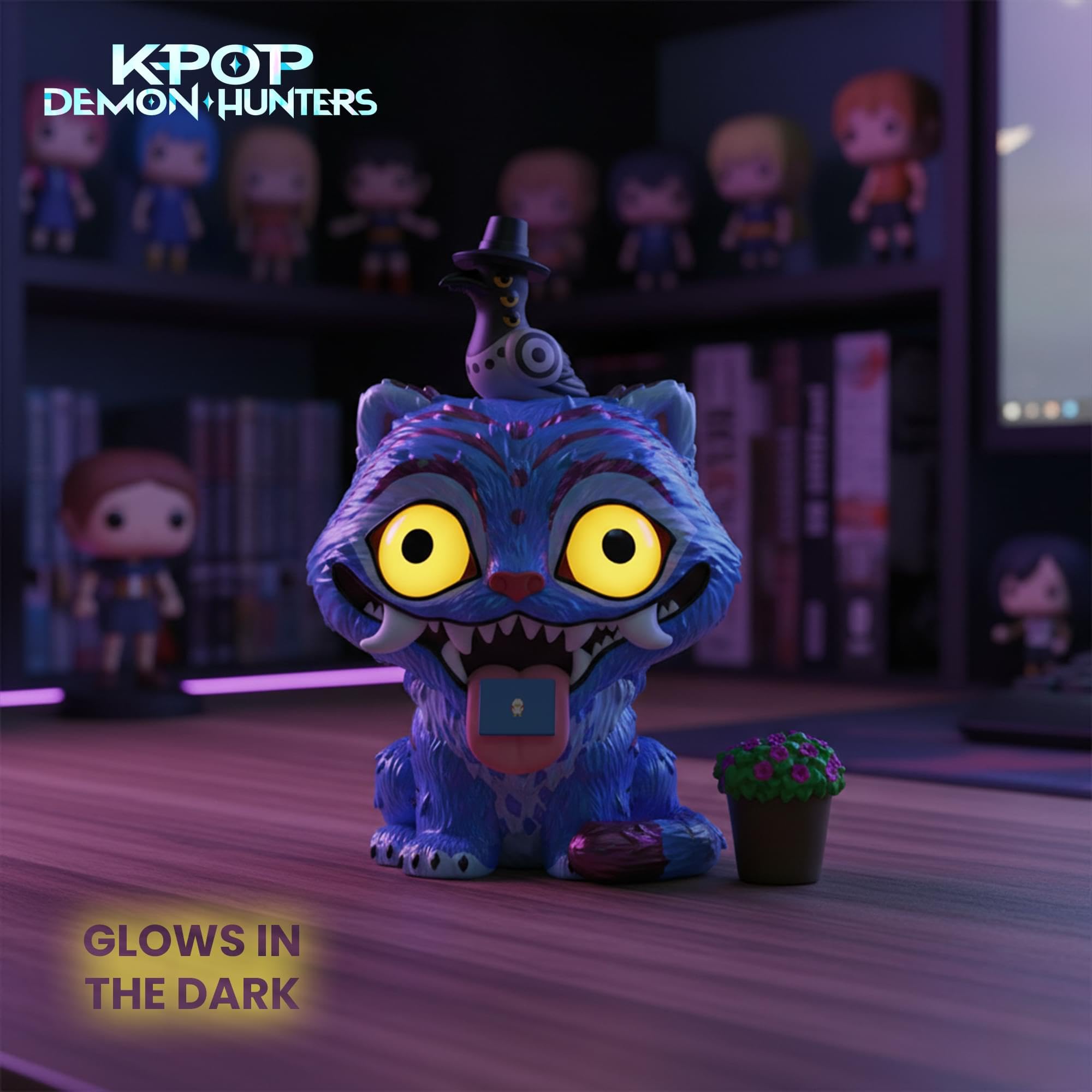 Funko Pop Animation: KPop Demon Hunters - Derpy with Sussie | Vinyl Figure | Glow-in-the-dark