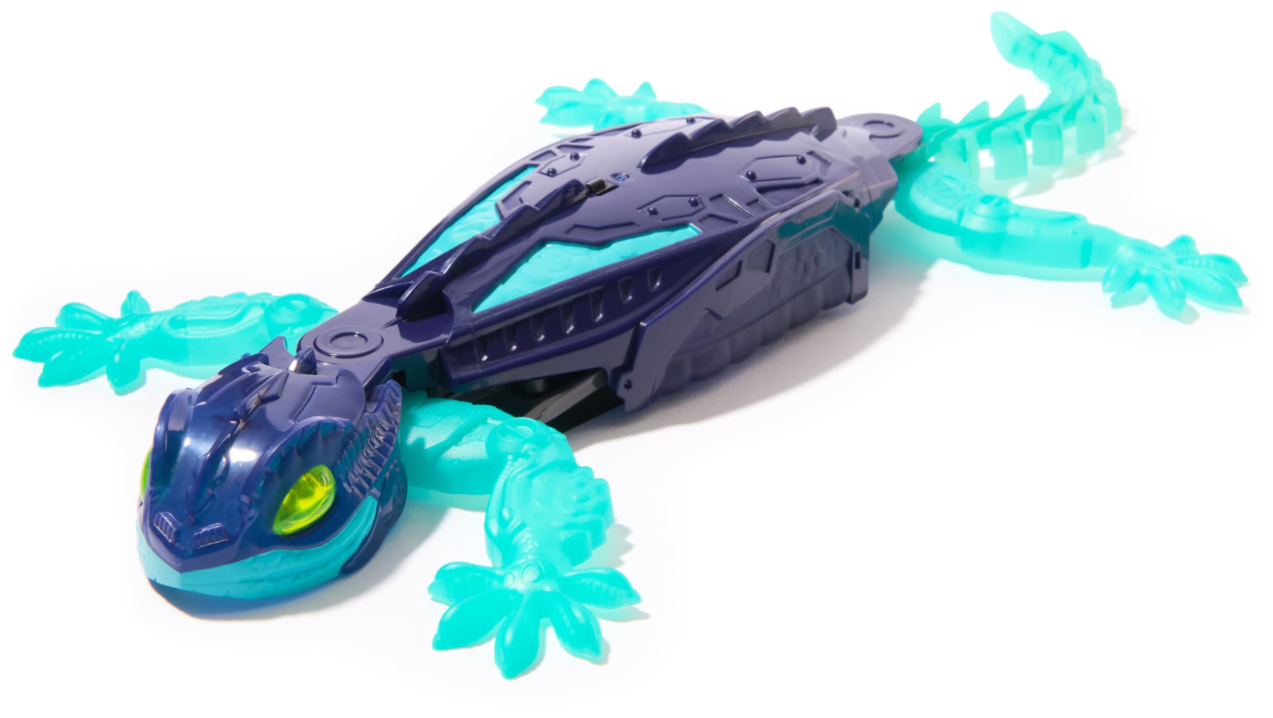 HEX BOTS Glow-in-the-Dark Gecko - Remote Control Wall-Crawling Robot Toy for Kids 7