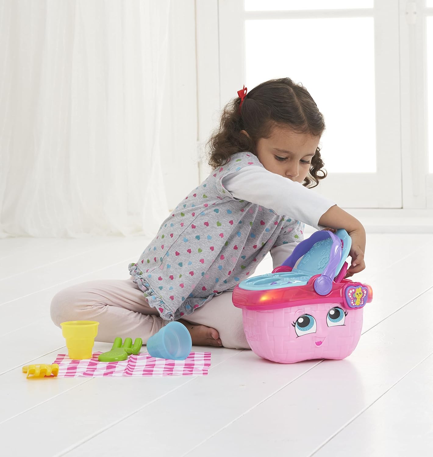 LeapFrog Shapes & Sharing Picnic Basket - Interactive Educational Toy for Ages 6-36 Months 14