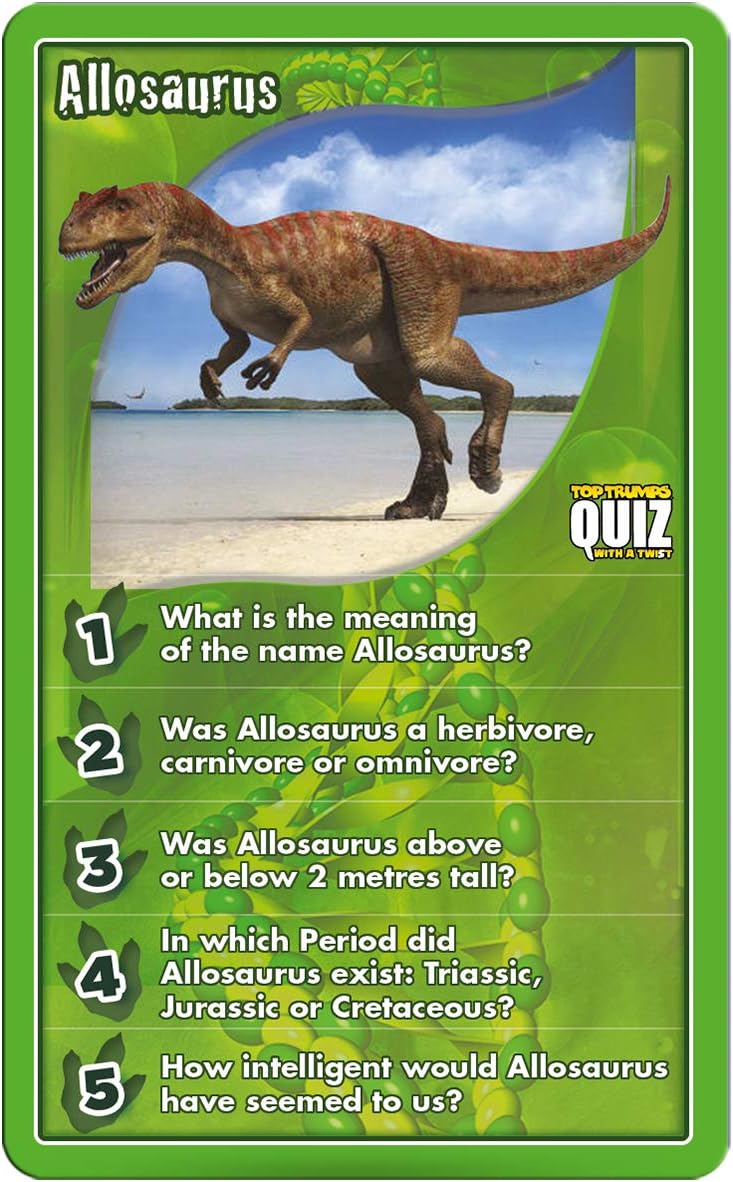 Top Trumps Dinosaurs Quiz Card Game 4