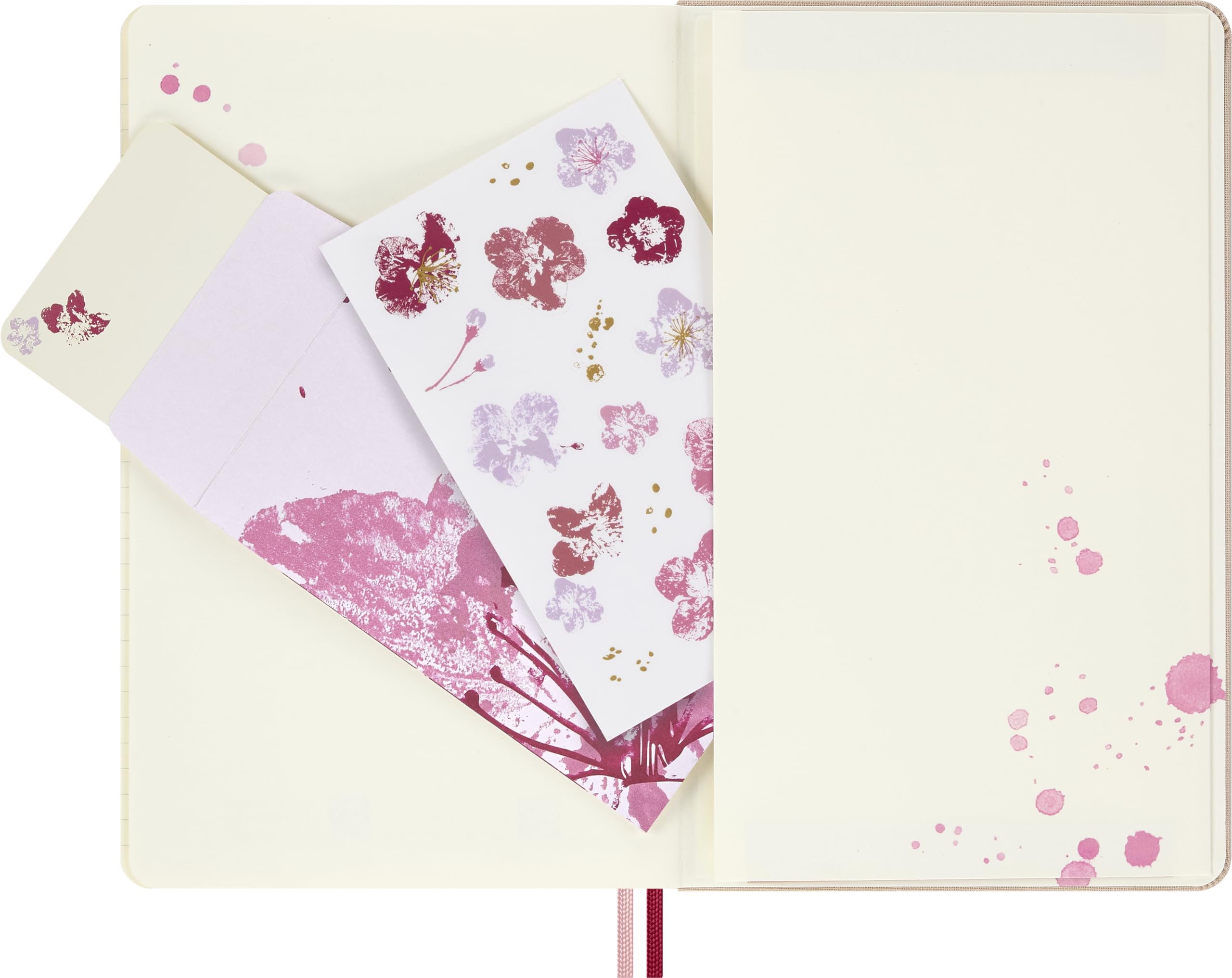 Moleskine 18-Month Weekly Planner 2026-2027 Sakura Collection - Hard Cover, Large Size 13x21cm 7