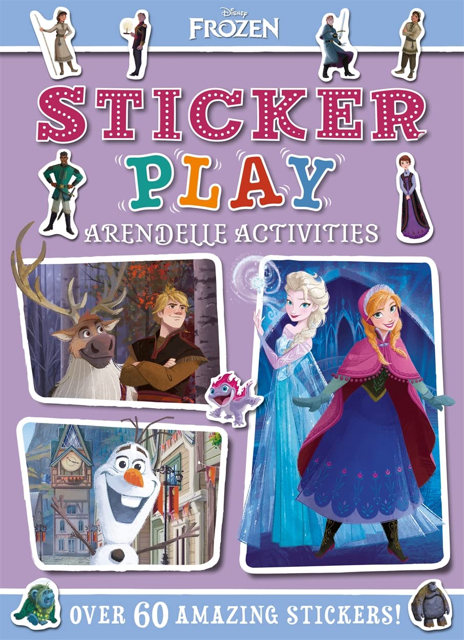 Disney Frozen: Sticker Play - Children's Activity Book | Paperback | Ages 4-6 1