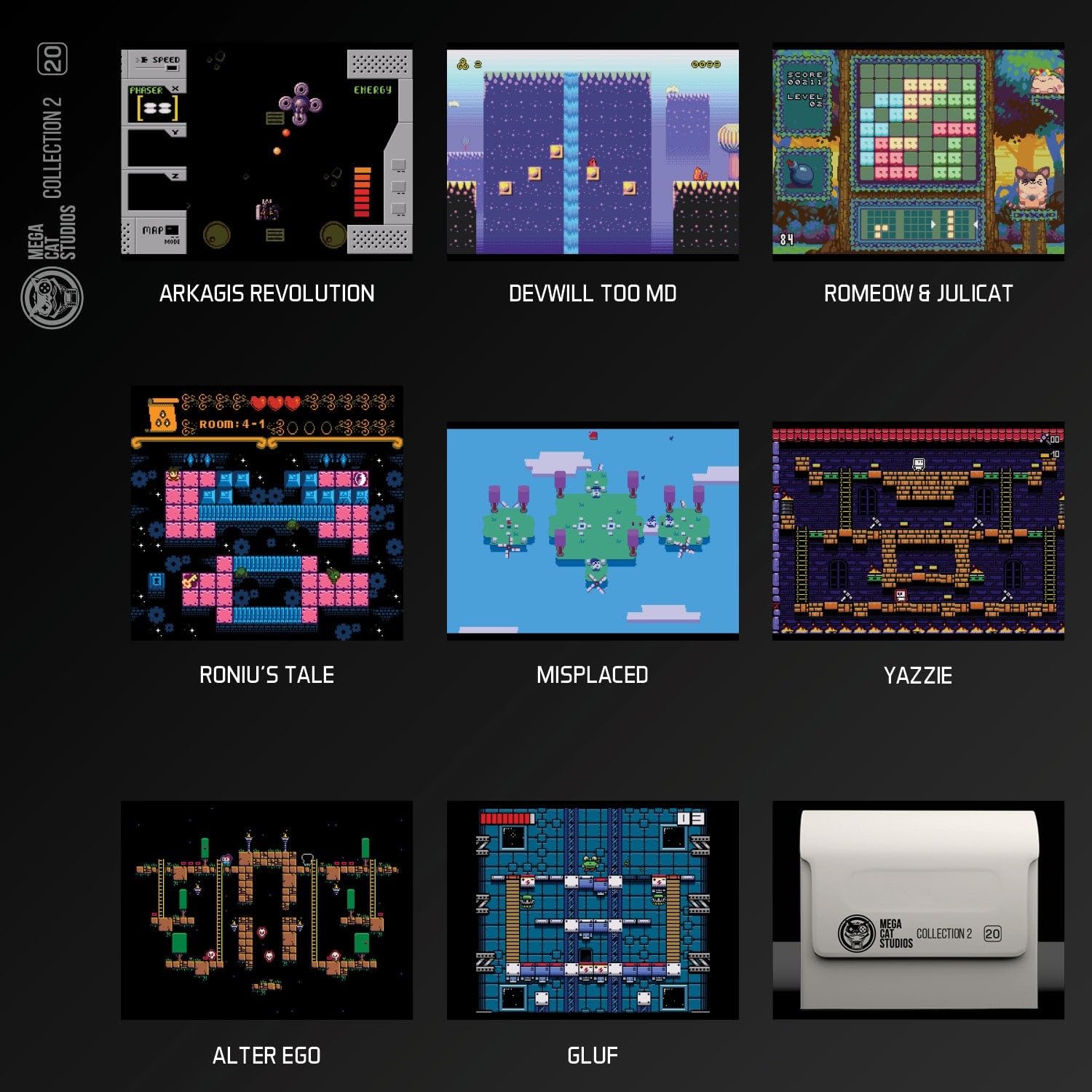 Evercade Mega Cat Studios Collection 2 Cartridge - 8 Indie Retro Games 6