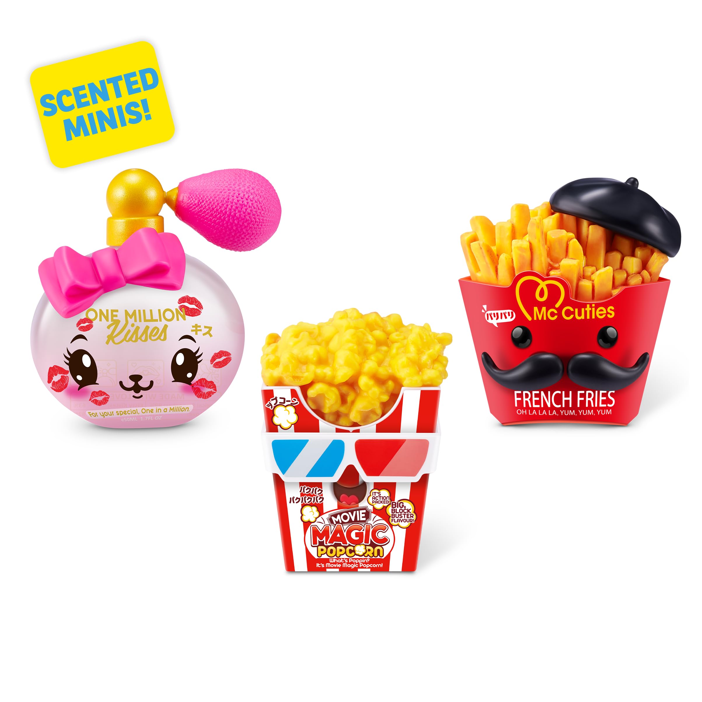Mini Brands Kawaii Capsule 2 Pack - Scented & Interactive Collectible Minis for Kids 3+ 4
