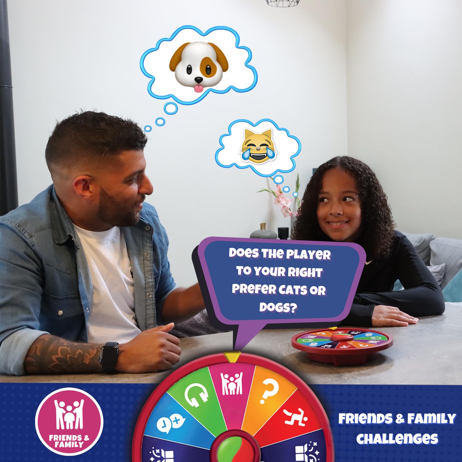 Wheel U Dare? The Ultimate Family Board Game with Electronic Game Master 4