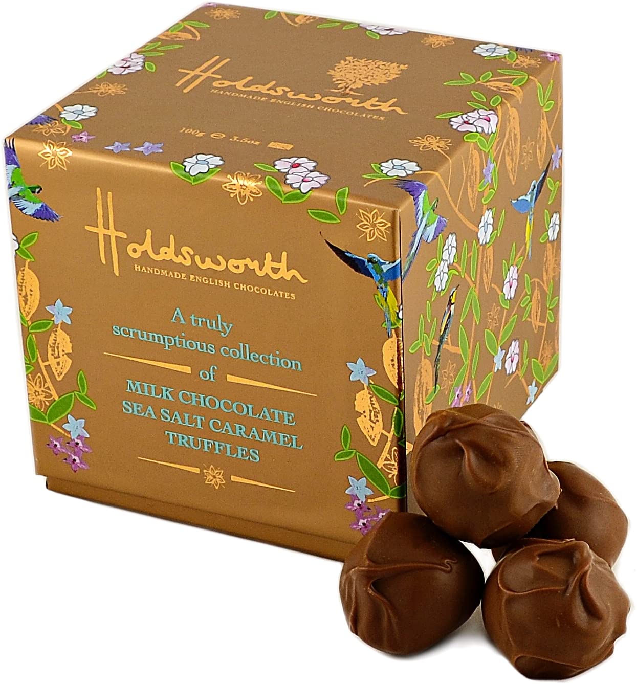 Holdsworth Chocolates Classics - Sea Salt Caramel Truly Scrumptious Handmade Truffles