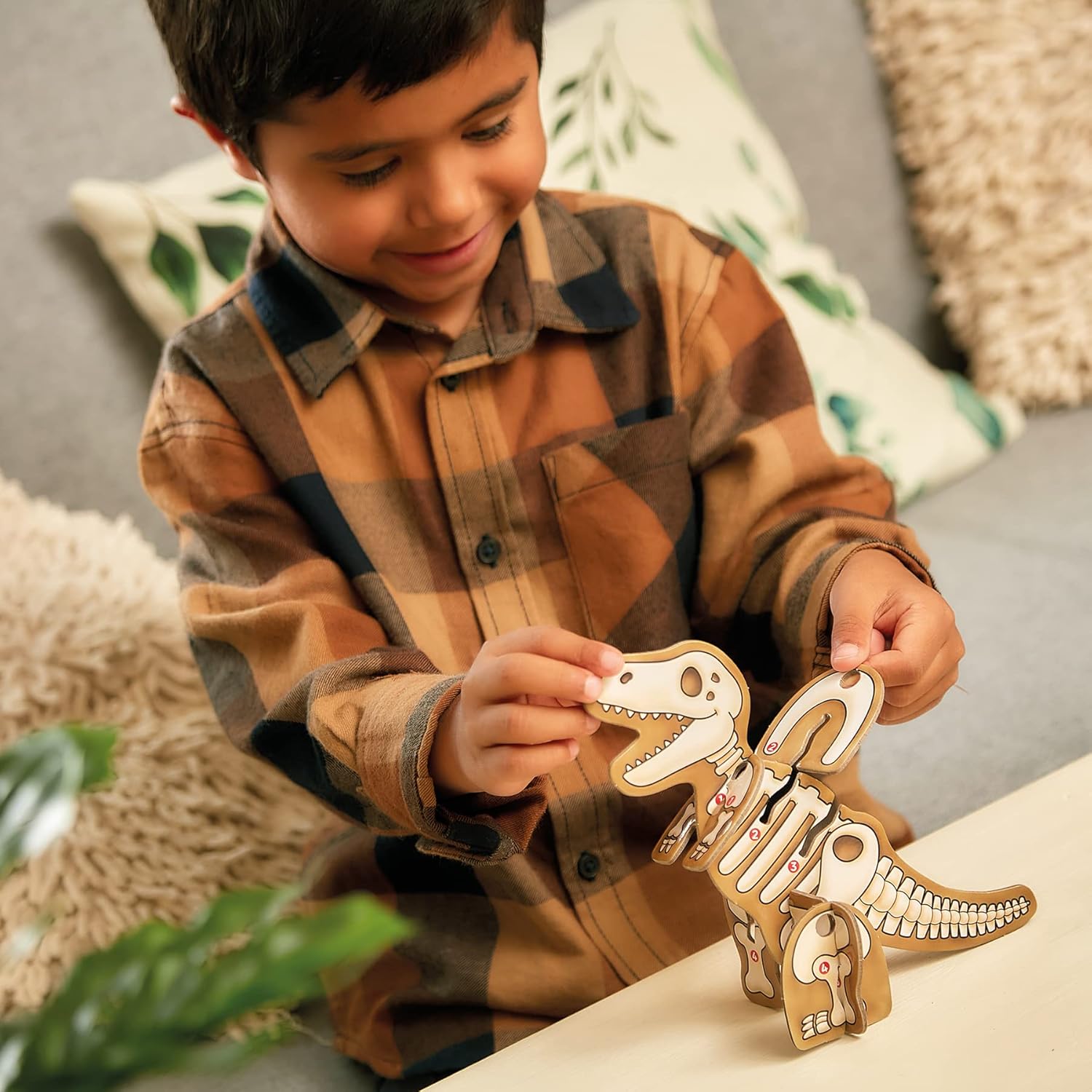 Orchard Toys Dinosaur Dig Game - 3D Memory Board Game for Kids 10