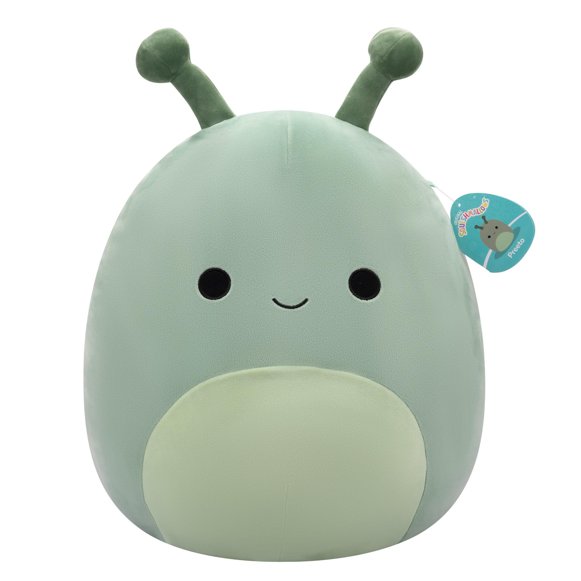 Squishmallows Original 16 Inch Plush - Preeto the Olive Green Slug