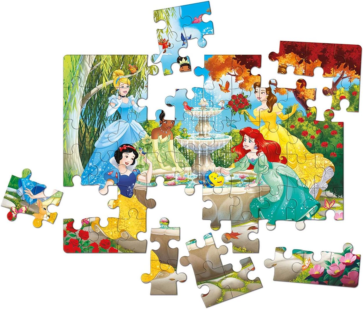 Clementoni Princess Supercolor Puzzle - 60 Pieces for Kids Ages 5+ 3