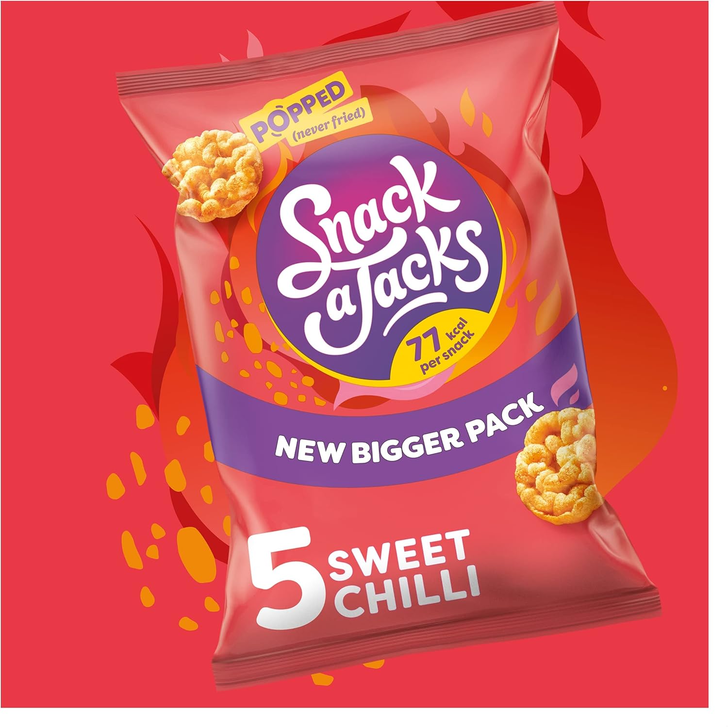 Snack a Jacks Crispy Sweet Chilli 5 X 19g 5