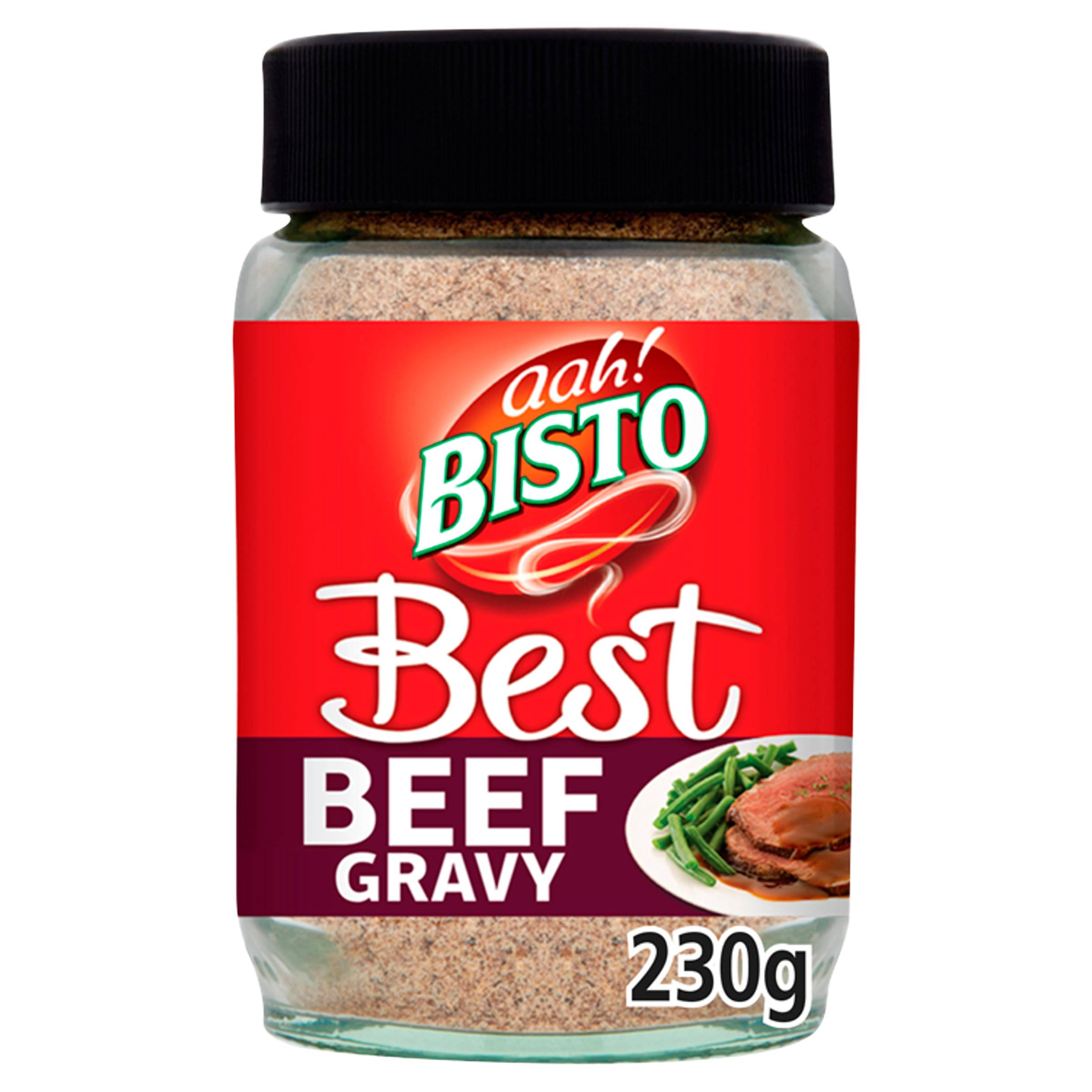 Bisto - Best Beef Gravy Granules Made with Real Meat Juice, 230g Jar