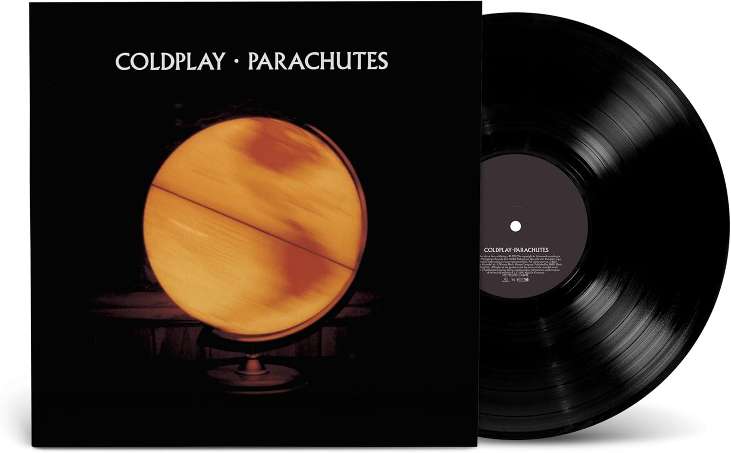 Coldplay - Parachutes 140g Black EcoRecord Vinyl