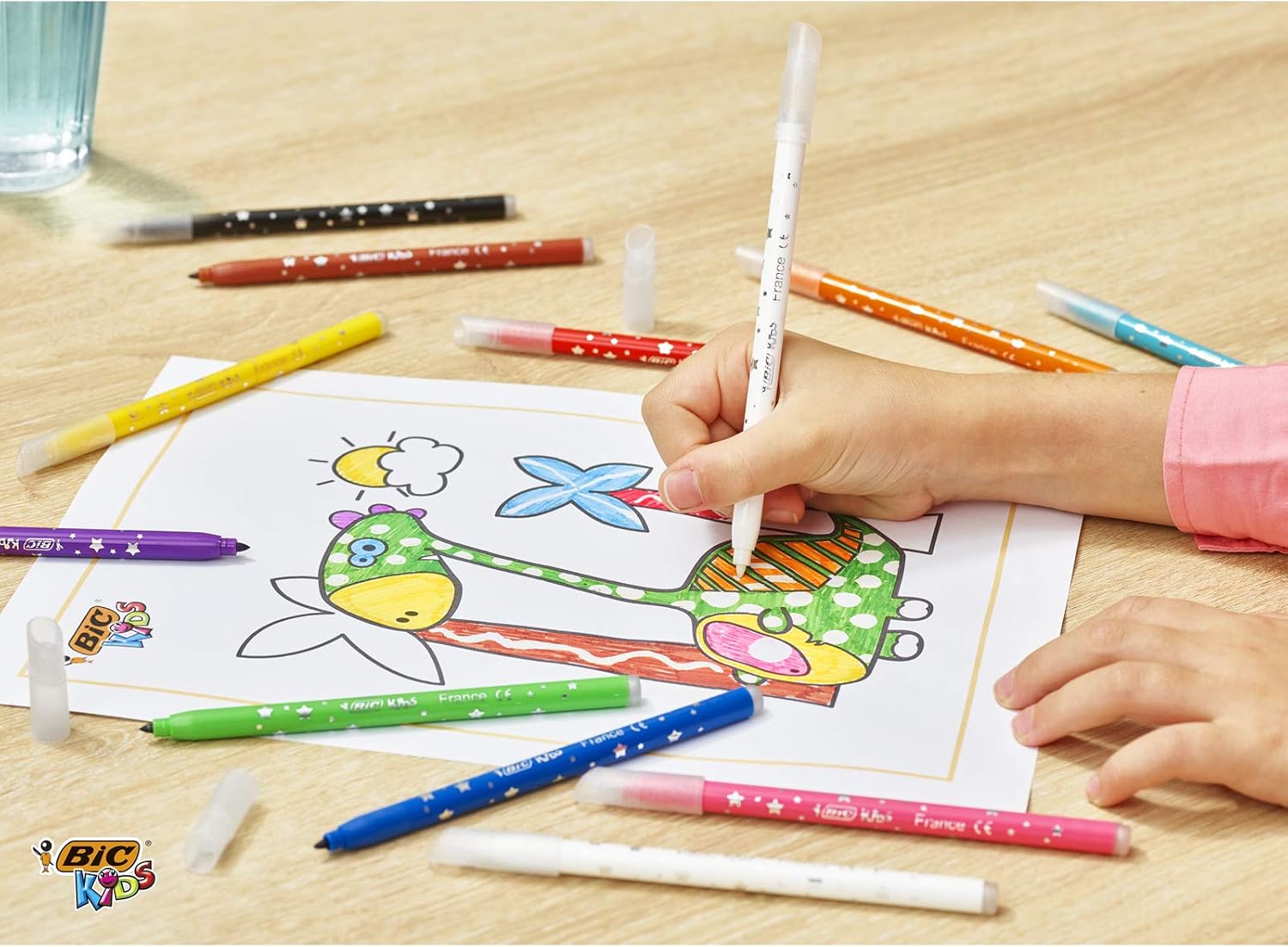 BIC Kids Magic Felt Pens - Medium Point Erasable Markers for Kids 5+ 4