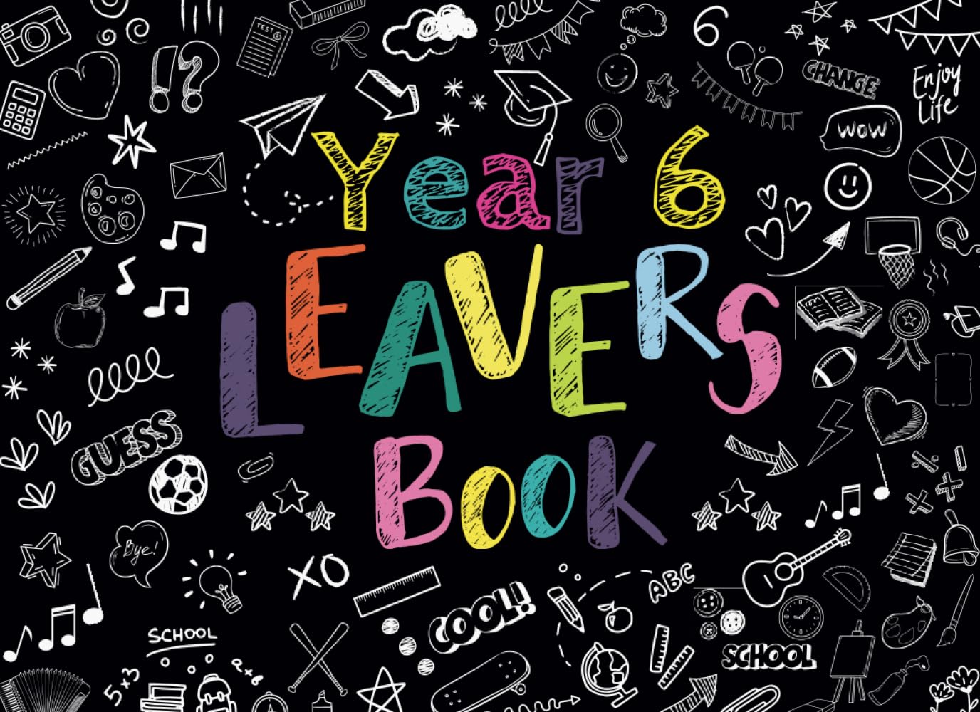 GRAD.Party Publishing Year 6 Leavers Book - Primary School Memory Album | Paperback | 110 Pages