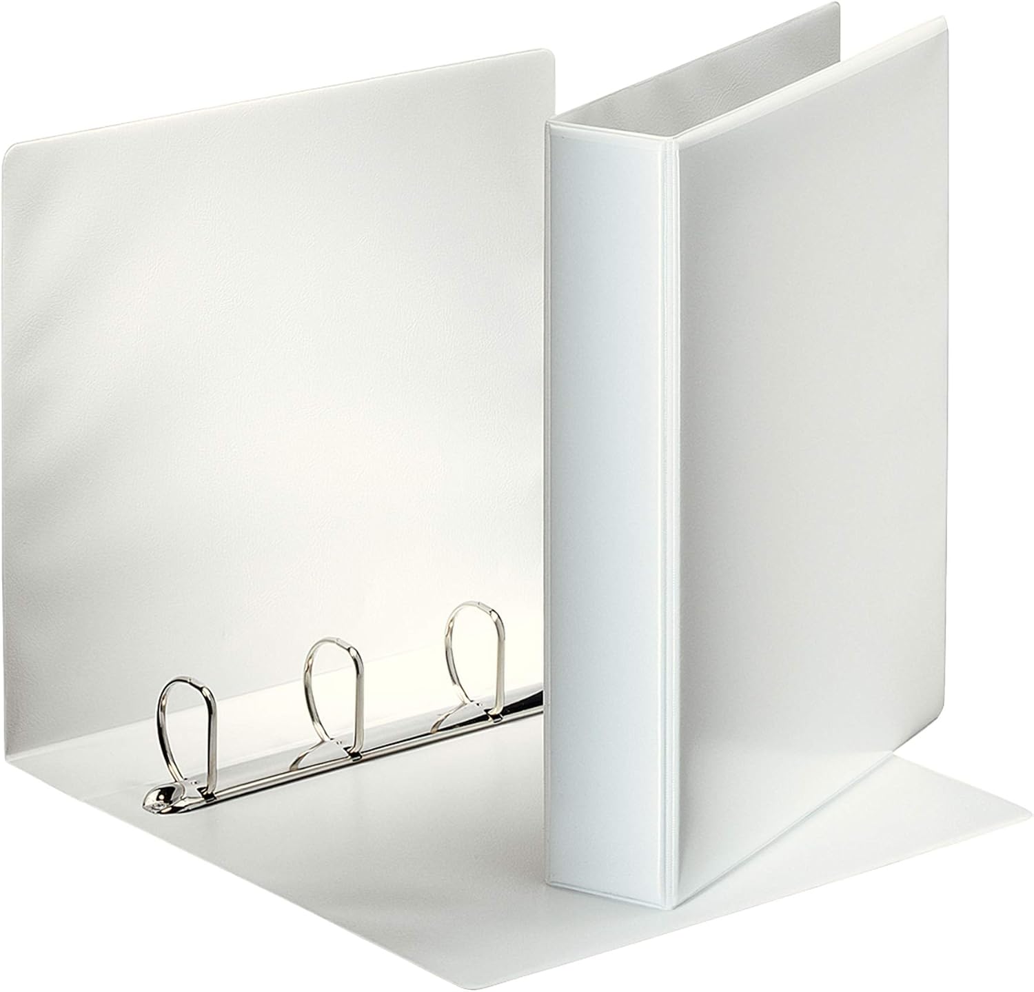 Esselte Essentials Presentation Binder, PP, 4 cm Ring Diameter, 49704 - A4, White