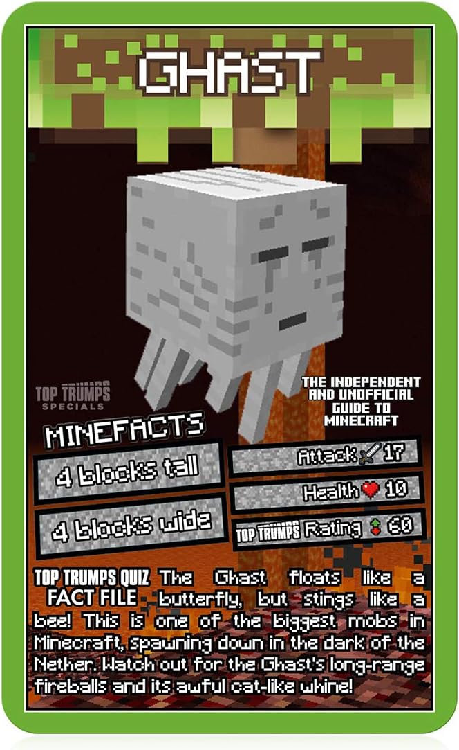 Top Trumps Minecraft Specials Card Game 3