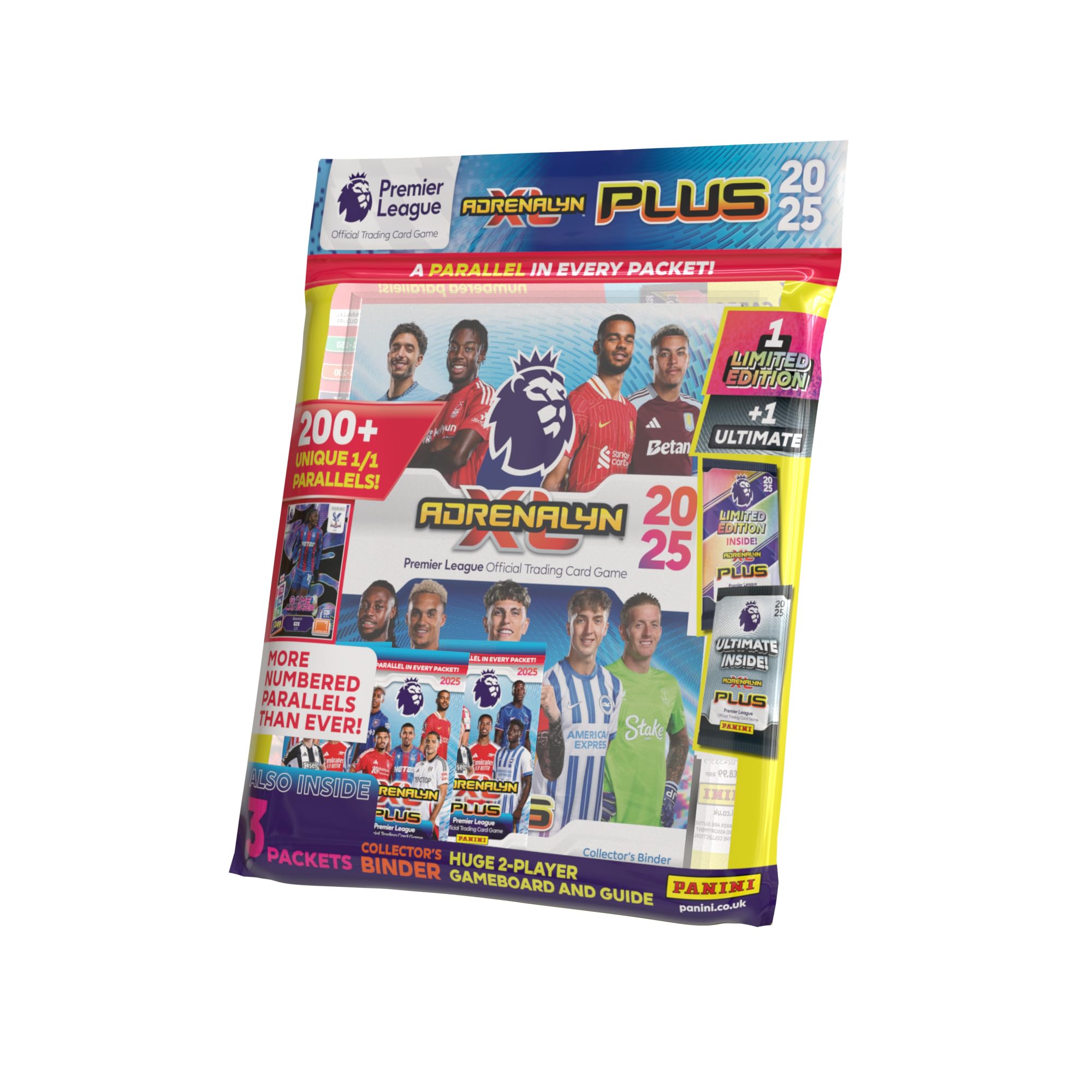 Panini Premier League Adrenalyn XL PLUS 2025 Trading Card Game - Starter Pack