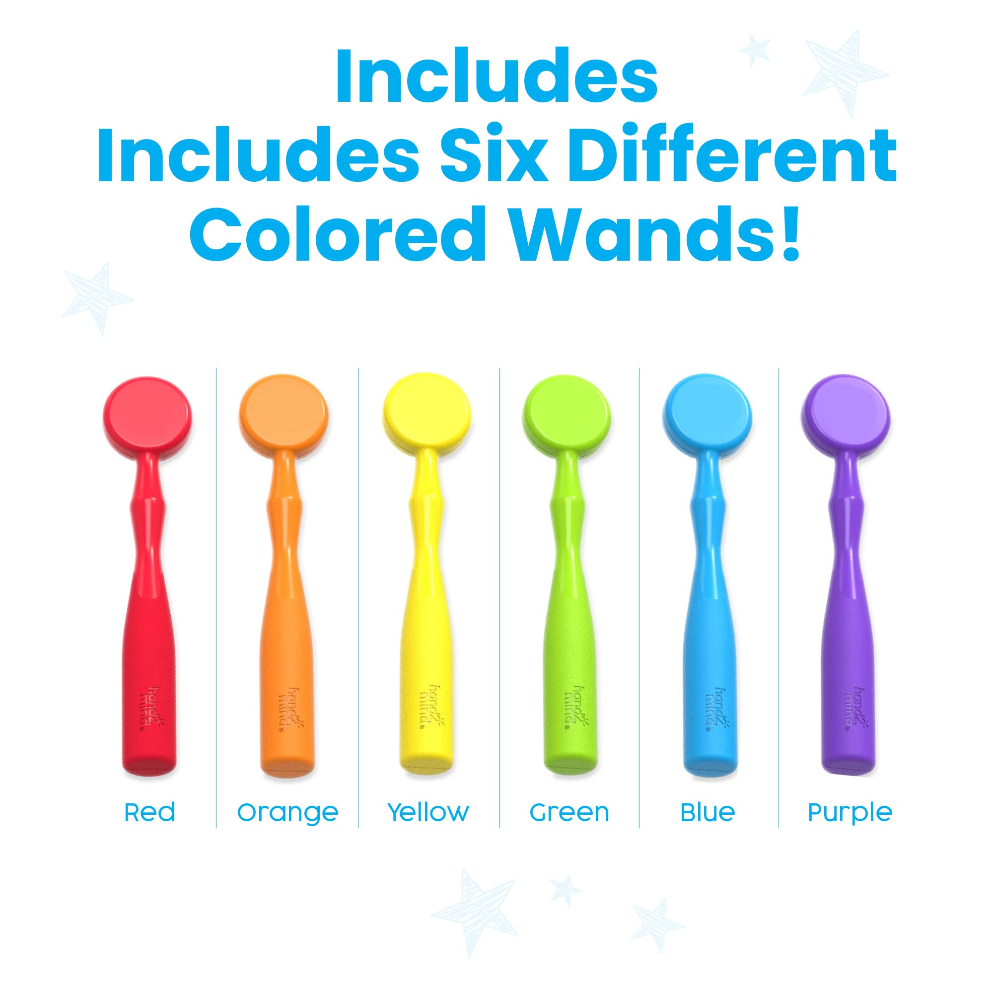 Learning Resources Magnetic Wands Set of 6 - Educational Toy for Early Literacy Skills 8
