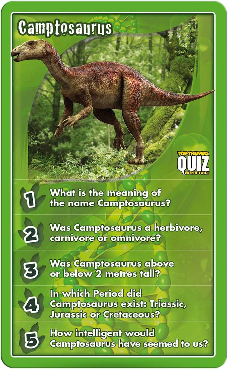 Top Trumps Dinosaurs Quiz Card Game 5