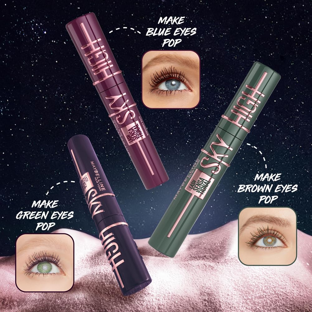 Maybelline - Lash Sensational Sky High Mascara (7.2 ml) - Plum Twilight 6