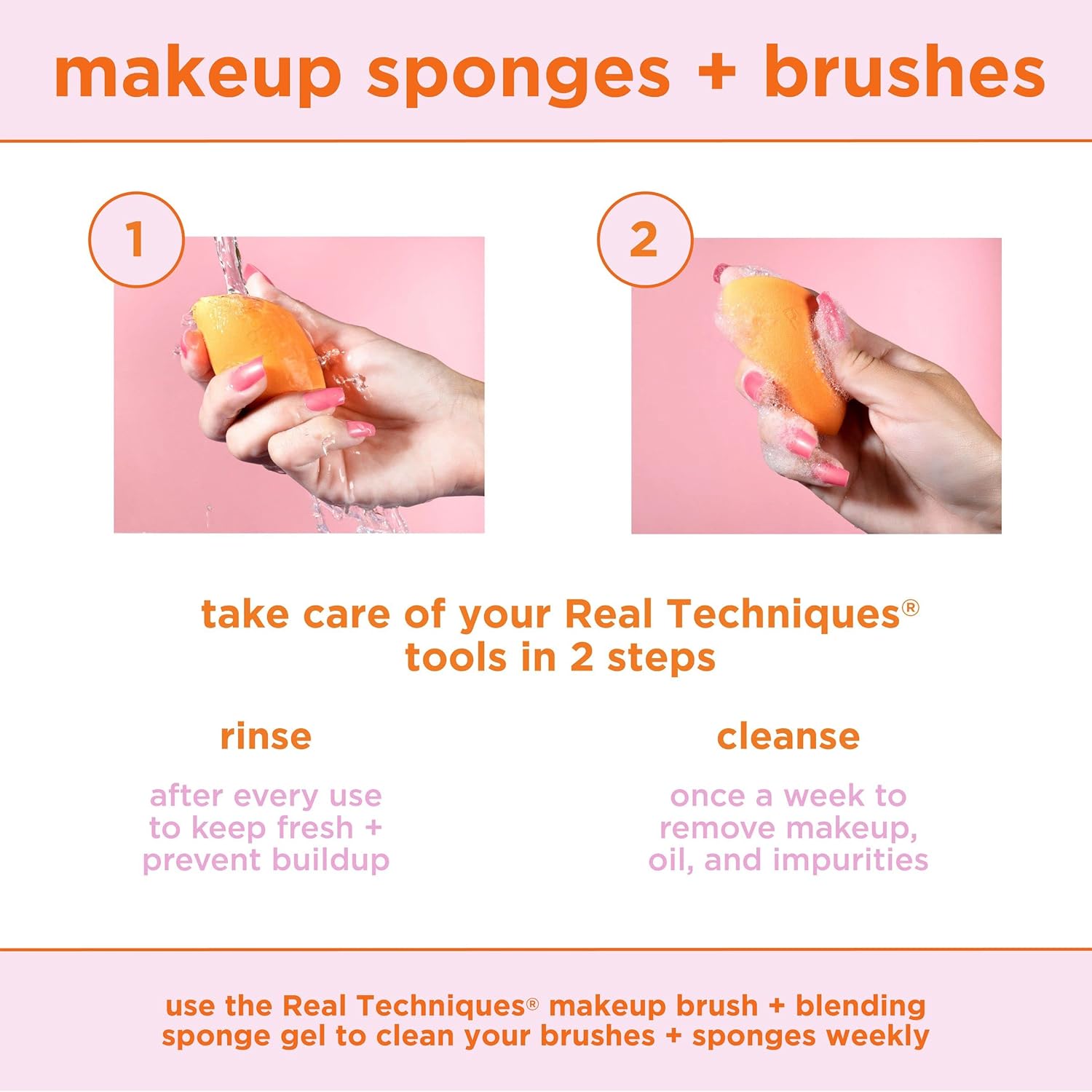 REAL TECHNIQUES Miracle Complexion Sponge (Pack of 4) 9