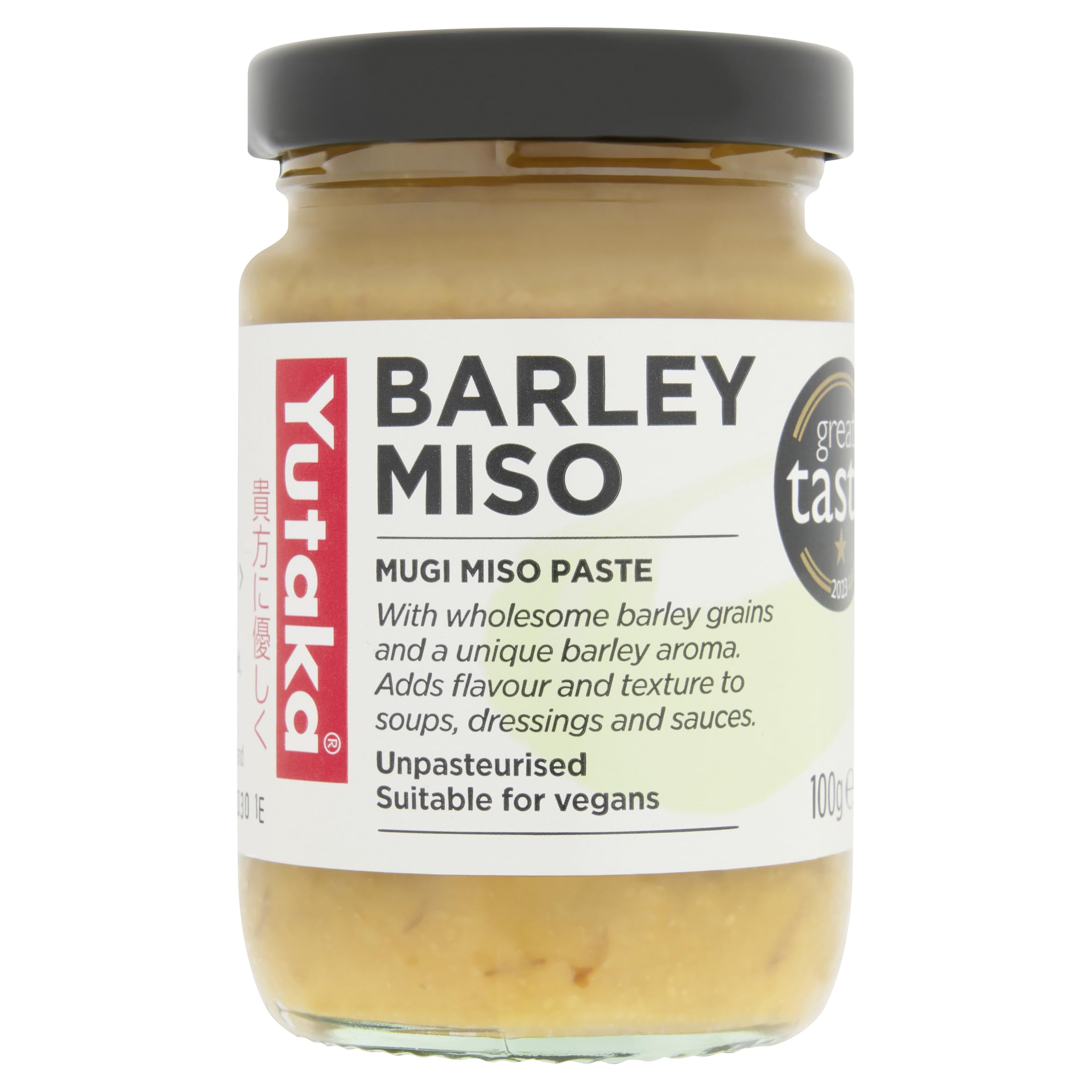 Yutaka Barley Miso Paste 100g - Authentic Japanese Mugi Miso for Soups, Marinades & Sauces