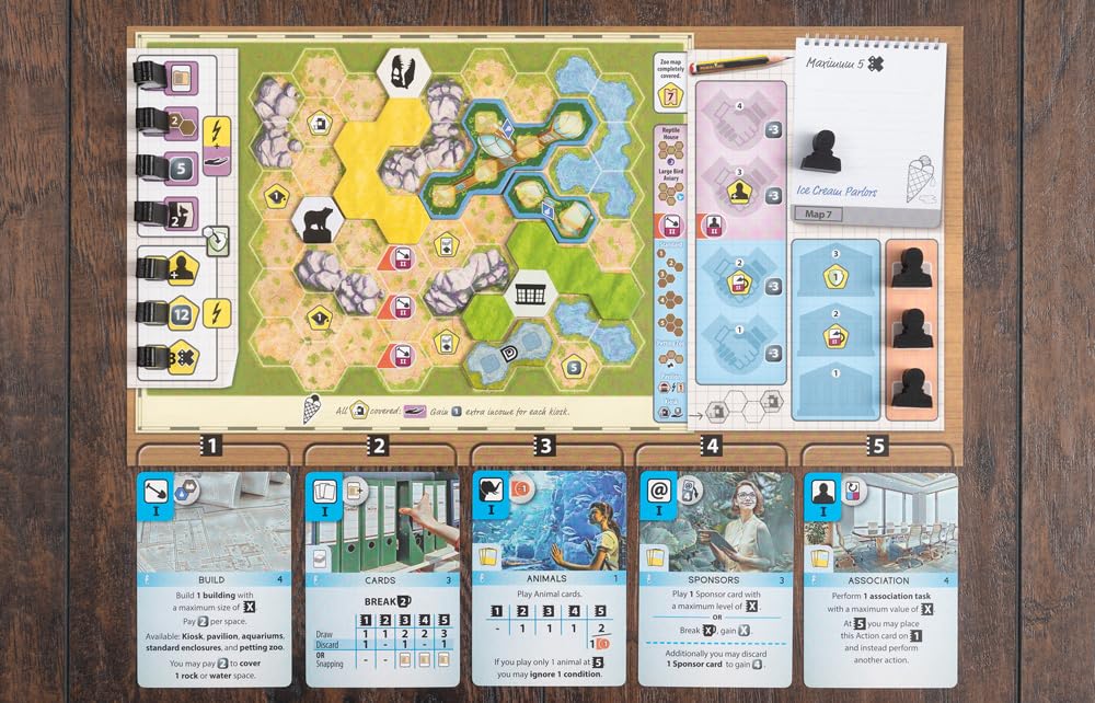 Capstone Games Ark Nova: Marine Worlds Brettspiel-Erweiterung 3