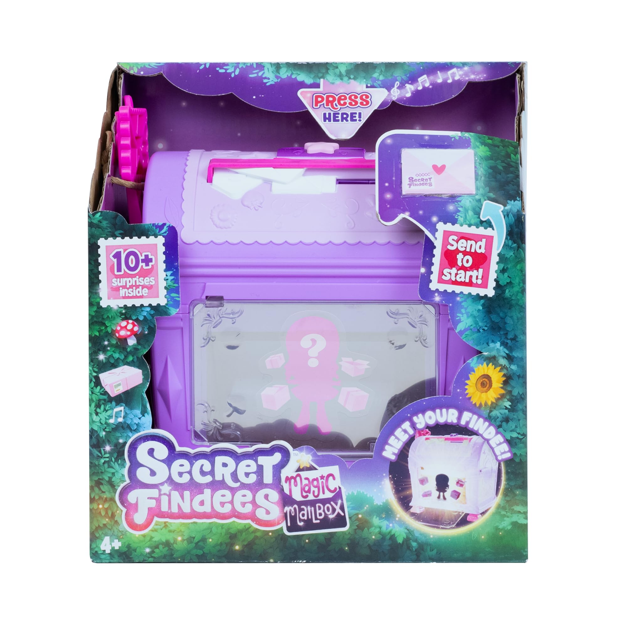 Secret Findees Magic Mailbox - 10+ Surprise Reveals & Mini Playset - Ages 4+ 13