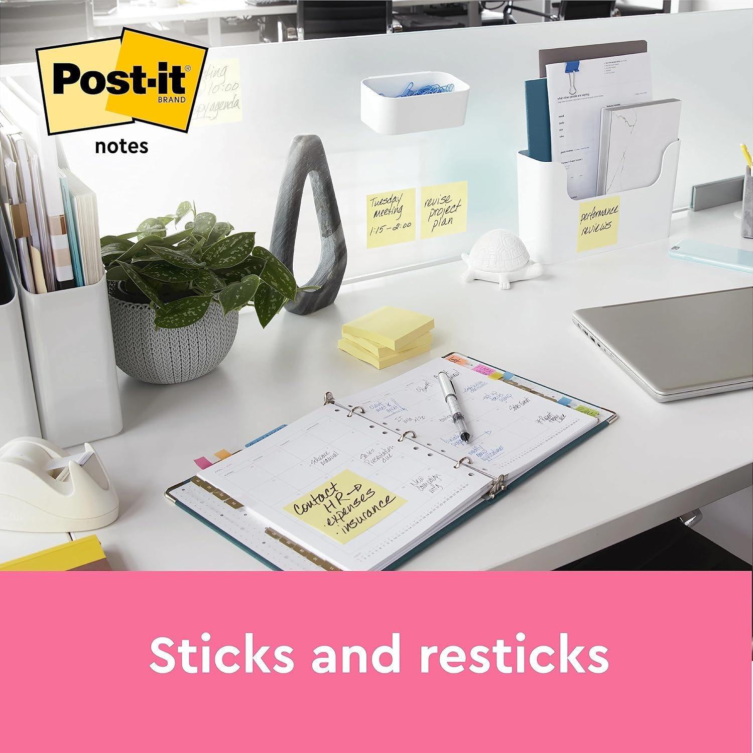 Post-it Value Pack Notes - 76 x 76 mm Canary Yellow | 20 Pads, 100 Sheets Each 2