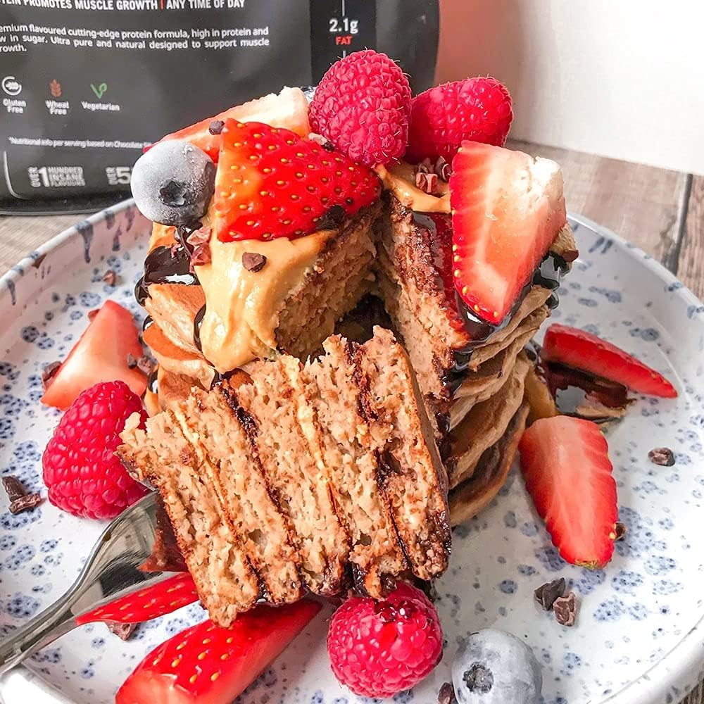 THE PROTEIN WORKS Loaded Protein Pancake Mix | High Protein, Low Sugar | Natural Flavor | 1 kg 6