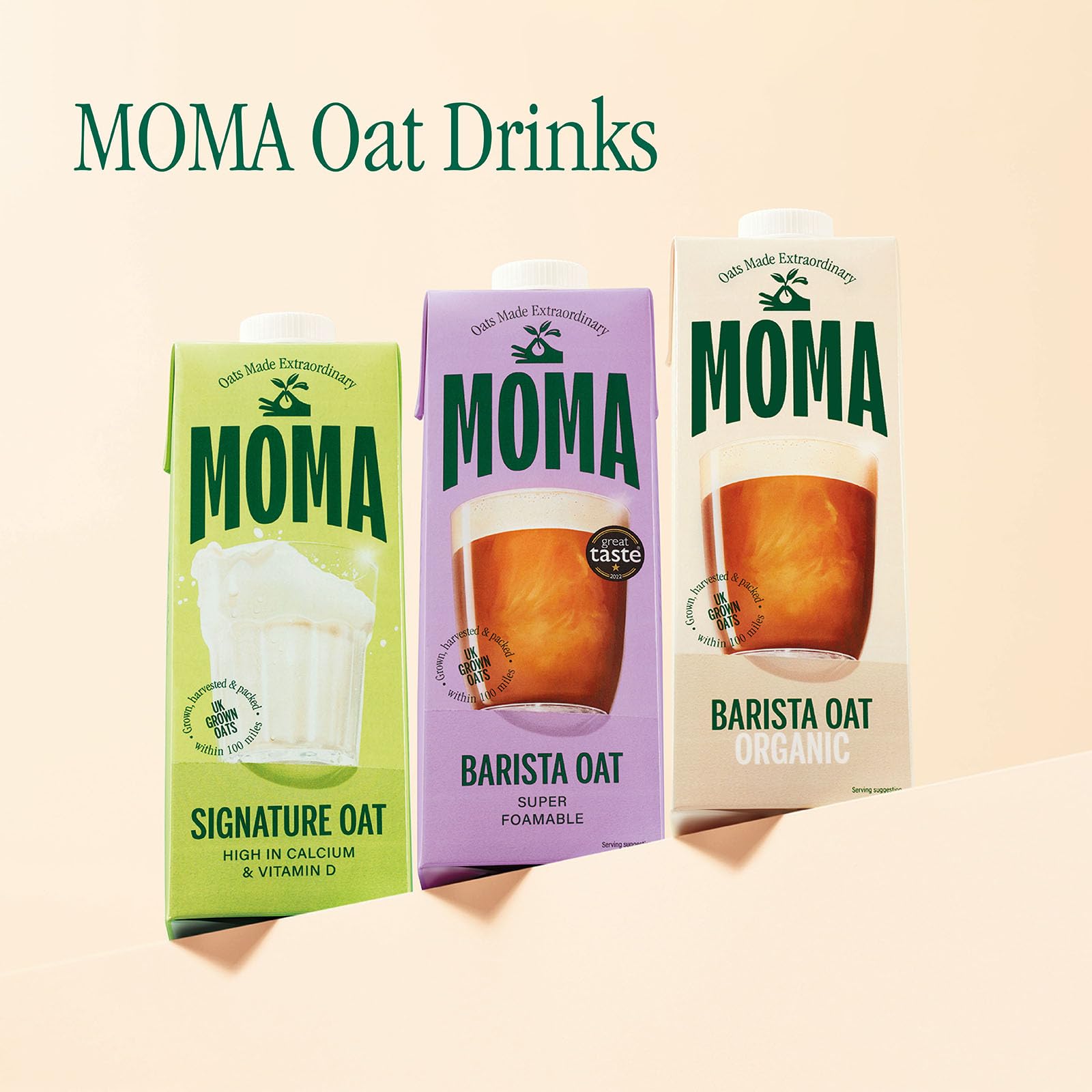 MOMA Barista Edition Oat Drink - 1L - Unsweetened Plant-Based Oat Milk for Coffee, Fortified with Vitamins D, B2 & B12 6